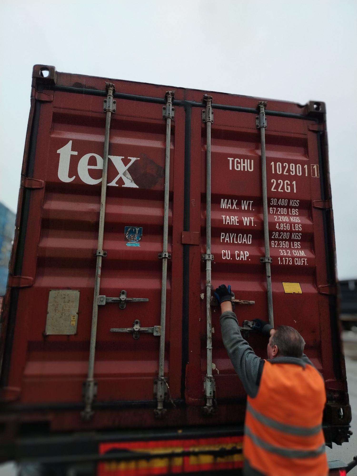 Морской контейнер TGHU1029011