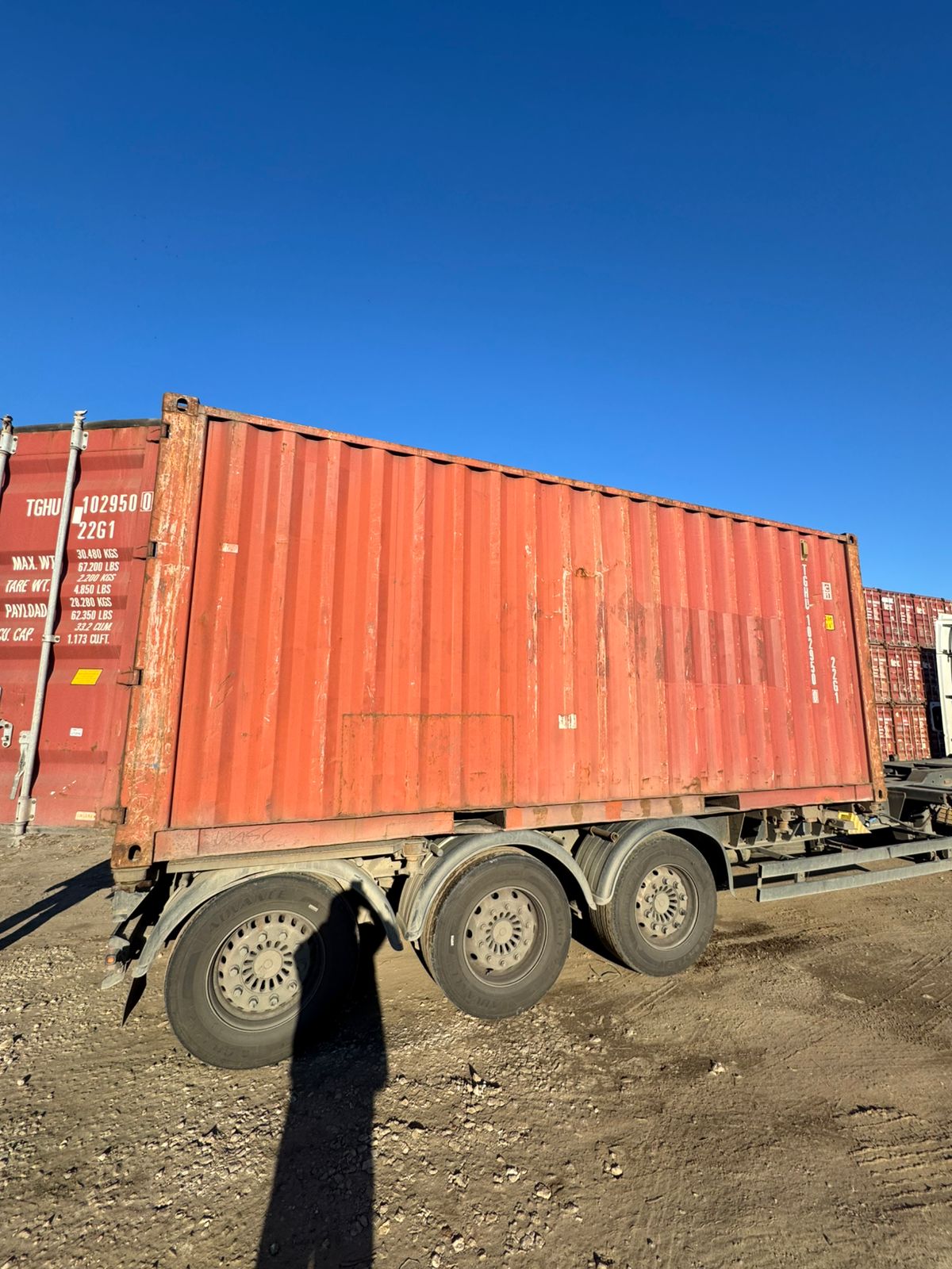 Морской контейнер TGHU1029500