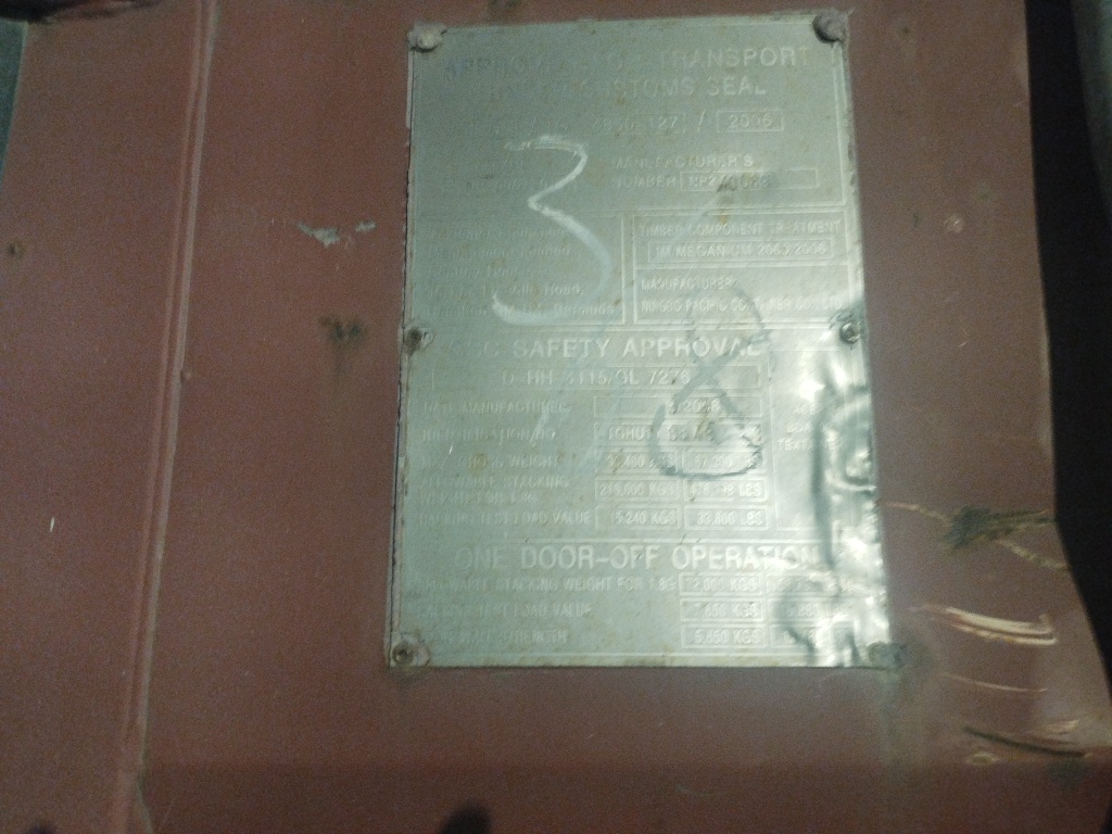 Морской контейнер TGHU1088483