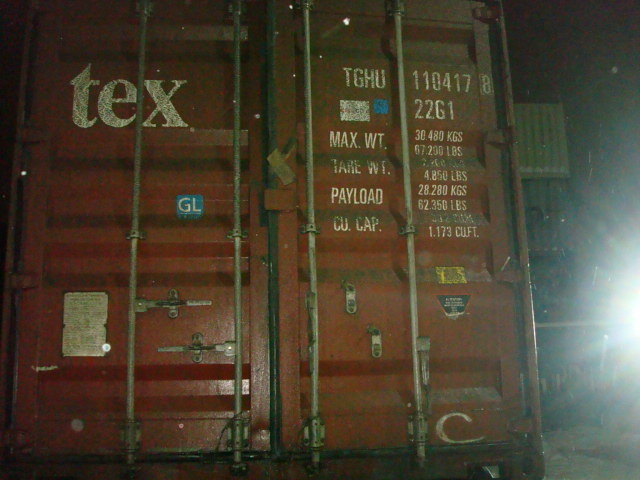 Морской контейнер TGHU1104178