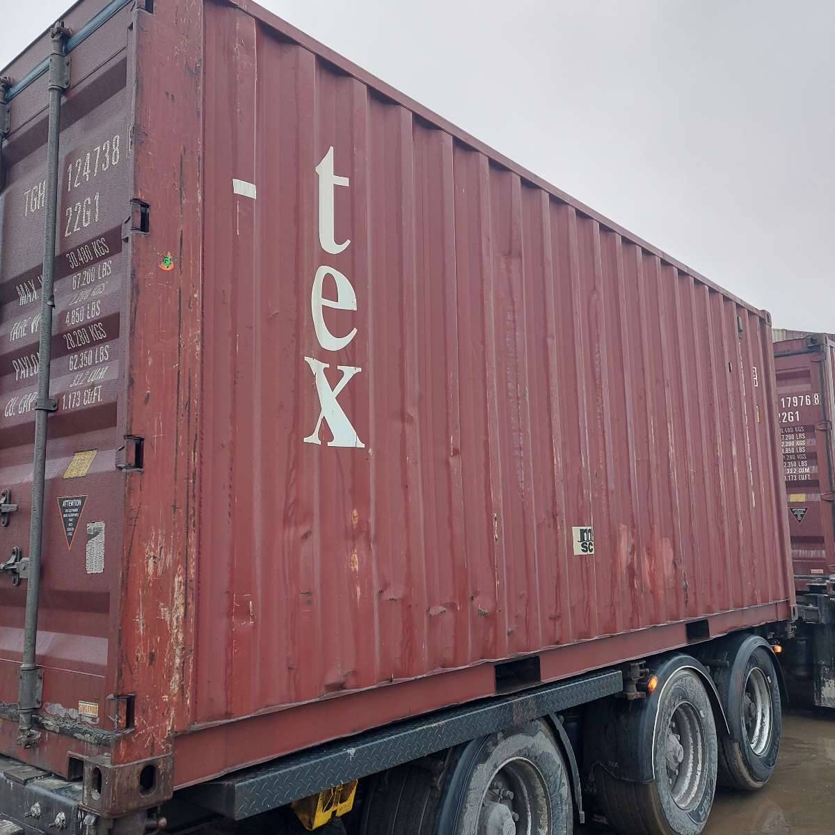 Морской контейнер TGHU1247380