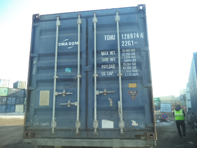 Морской контейнер TGHU1289744