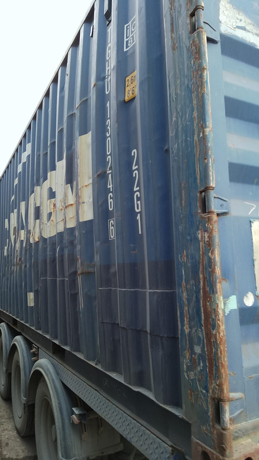 Морской контейнер TGHU1302466