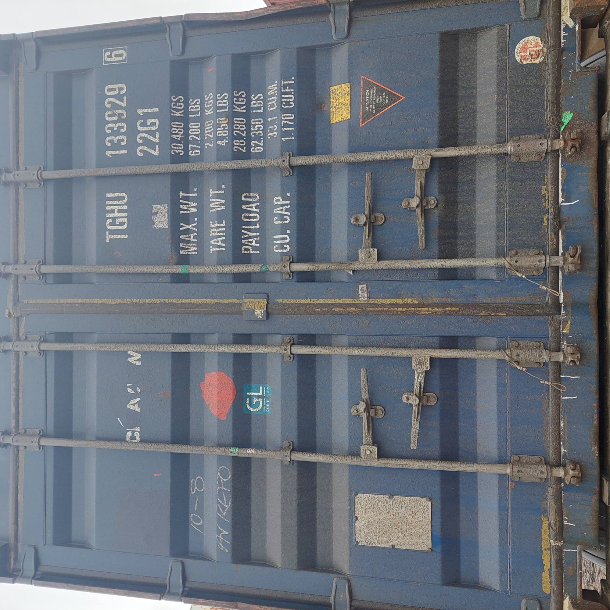 Морской контейнер TGHU1339296