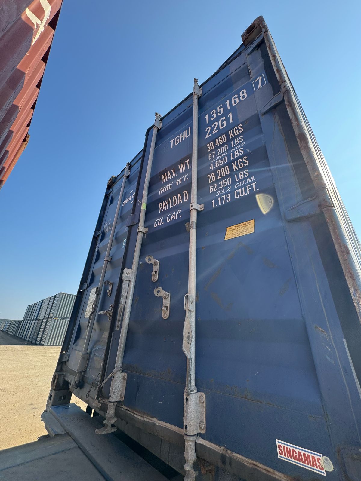 Морской контейнер TGHU1351687