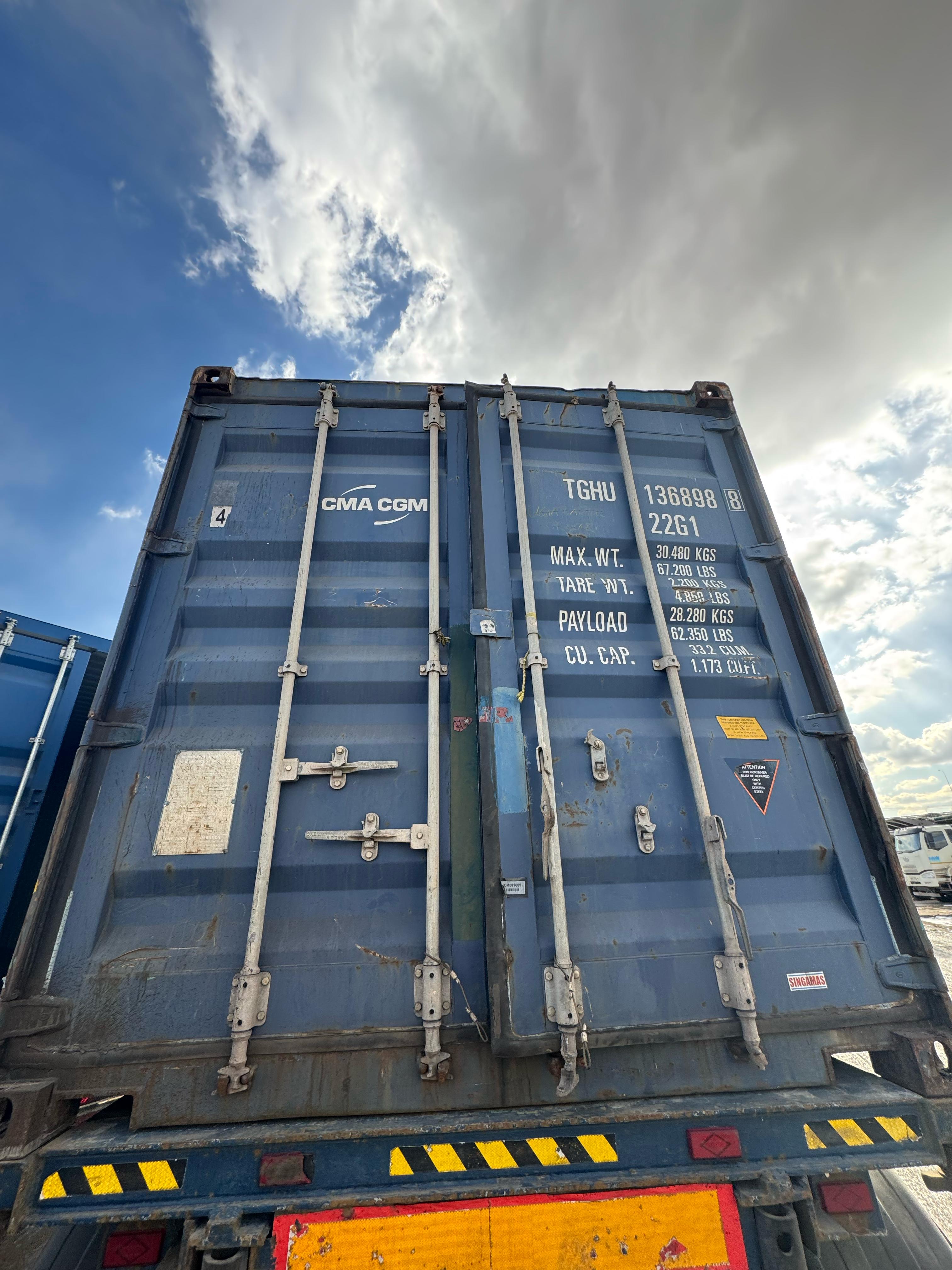 Морской контейнер TGHU1368988