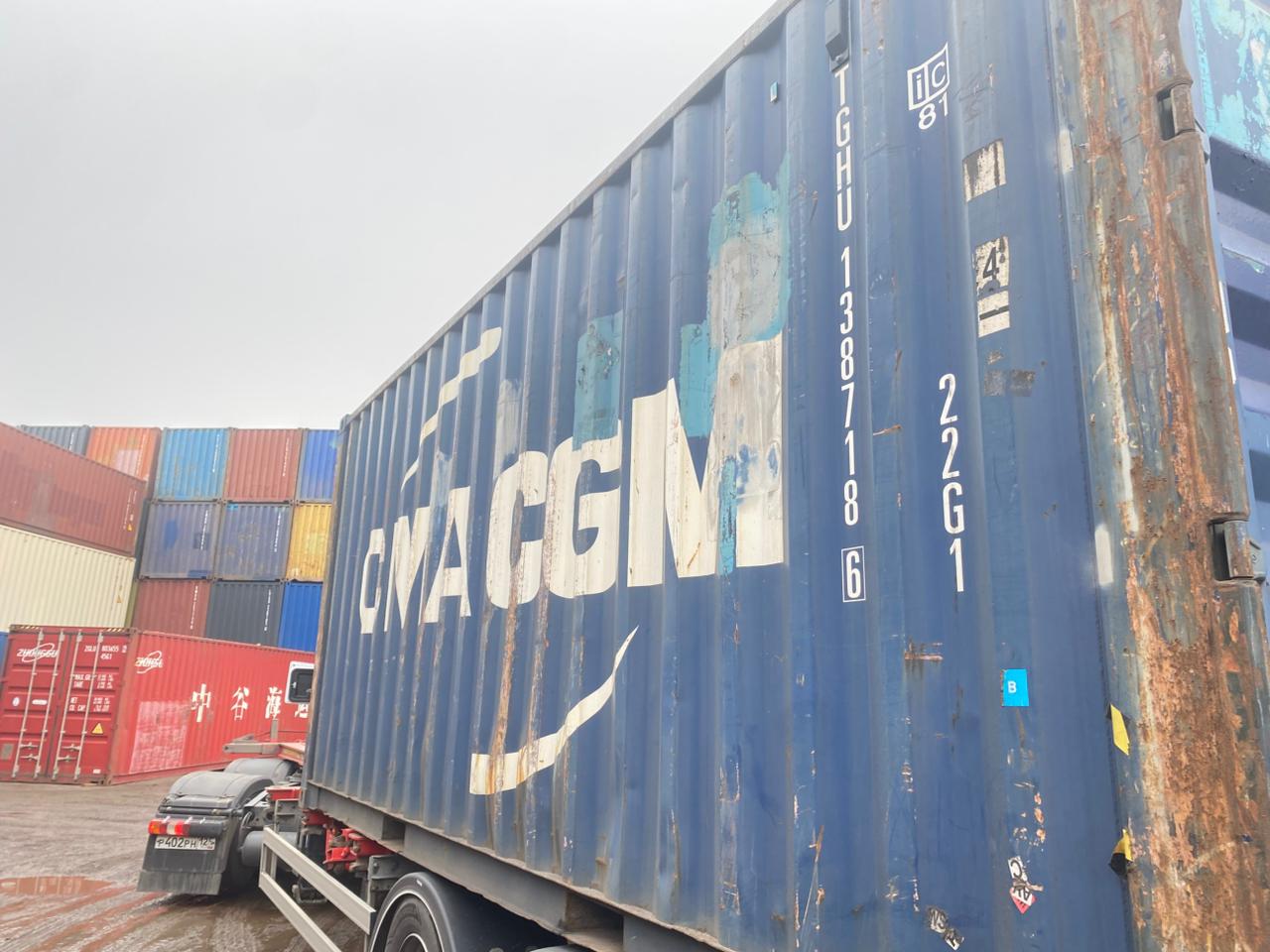 Морской контейнер TGHU1387186