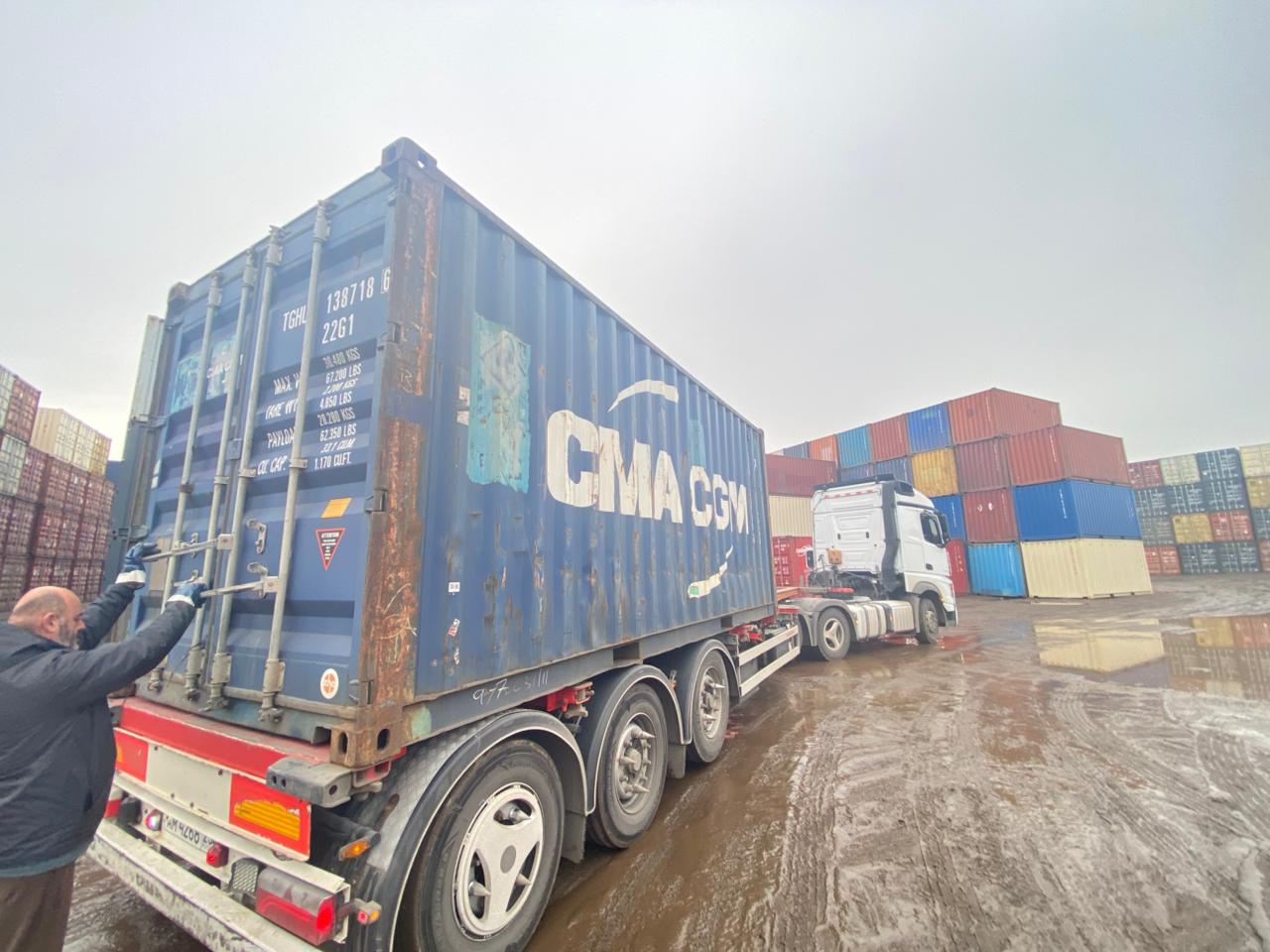 Морской контейнер TGHU1387186