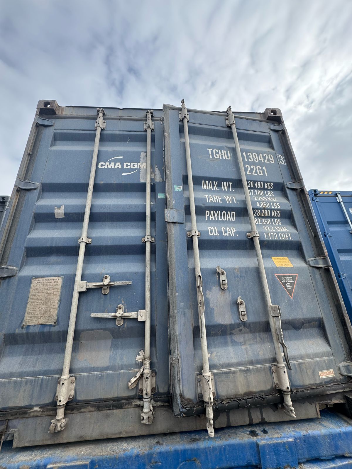 Морской контейнер TGHU1394293