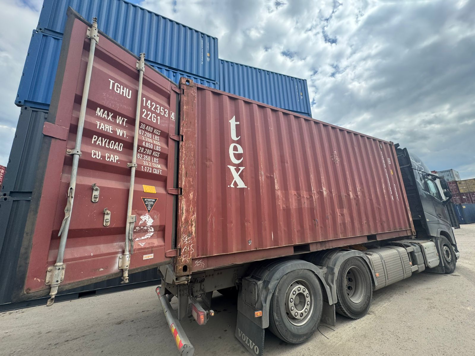 Морской контейнер TGHU1423534