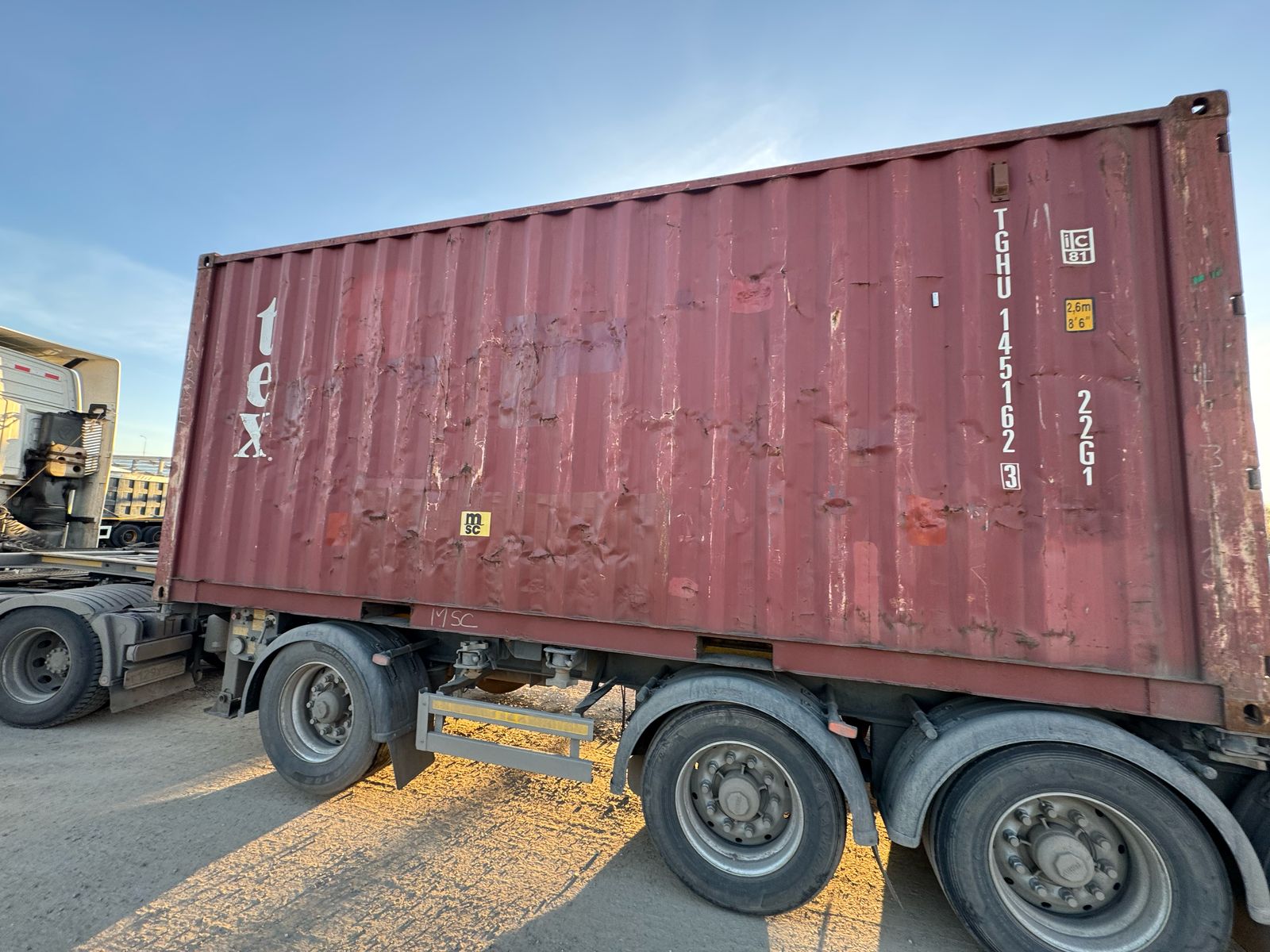 Морской контейнер TGHU1451623