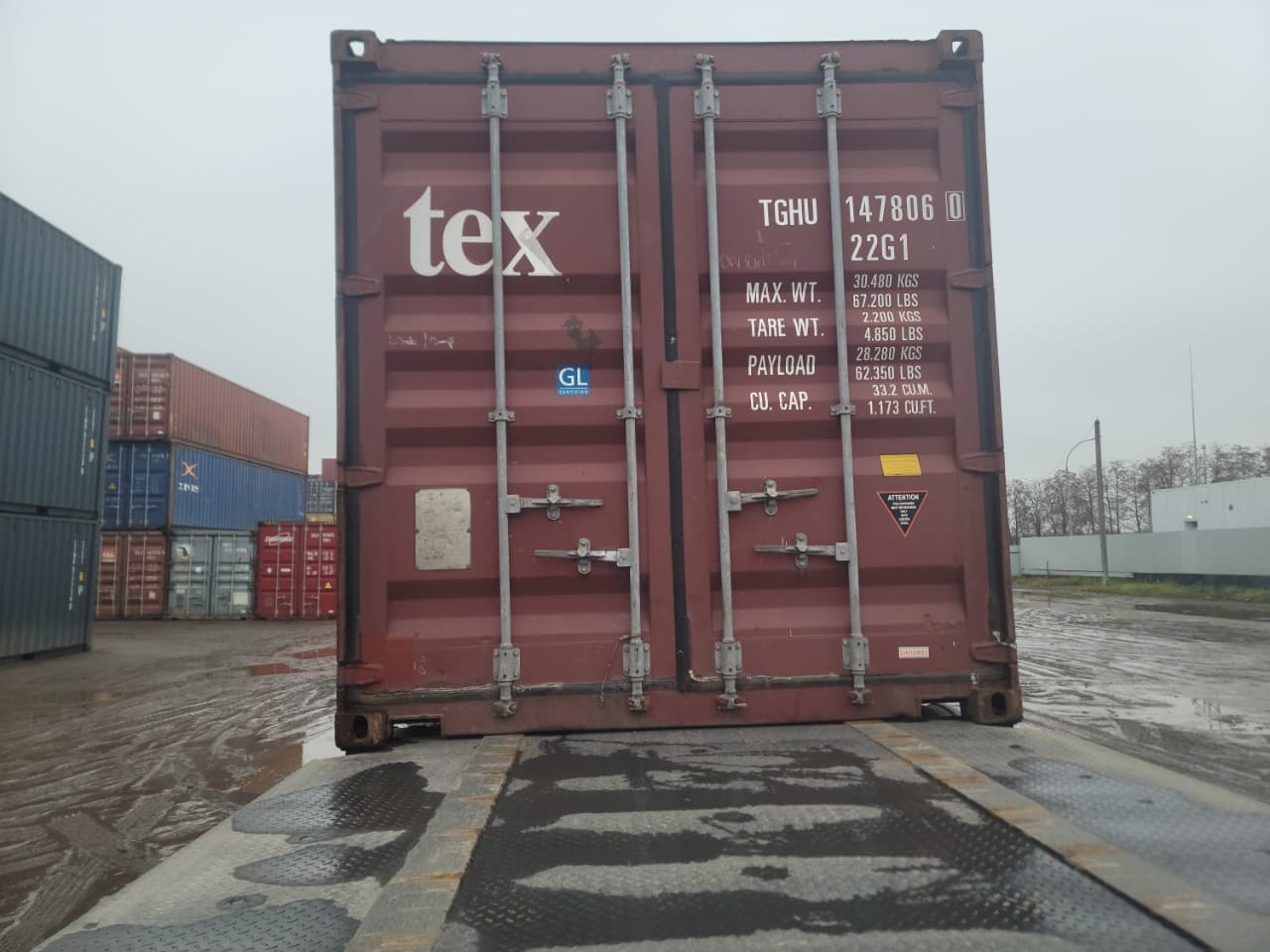 Морской контейнер TGHU1478060