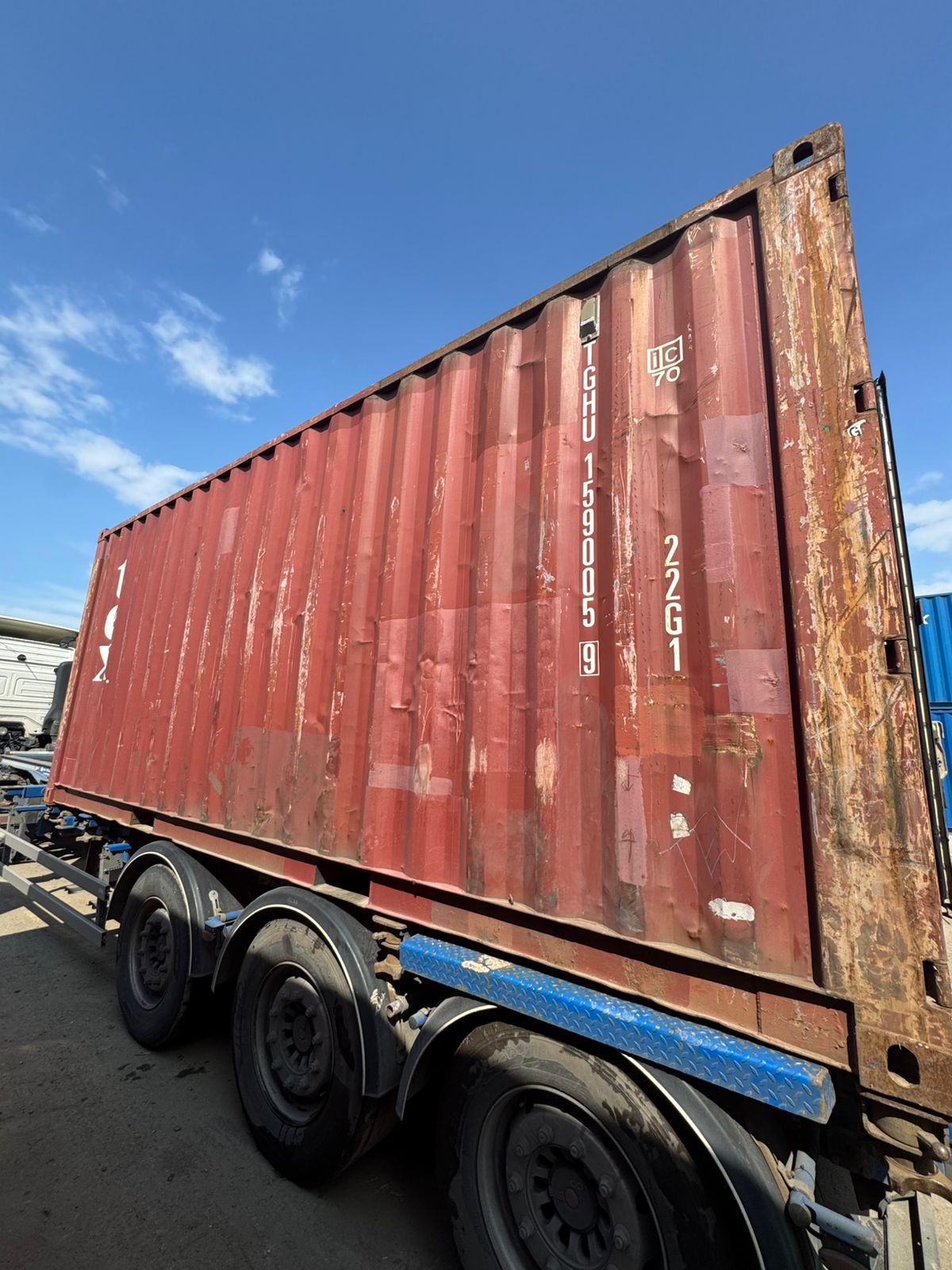 Морской контейнер TGHU1590059