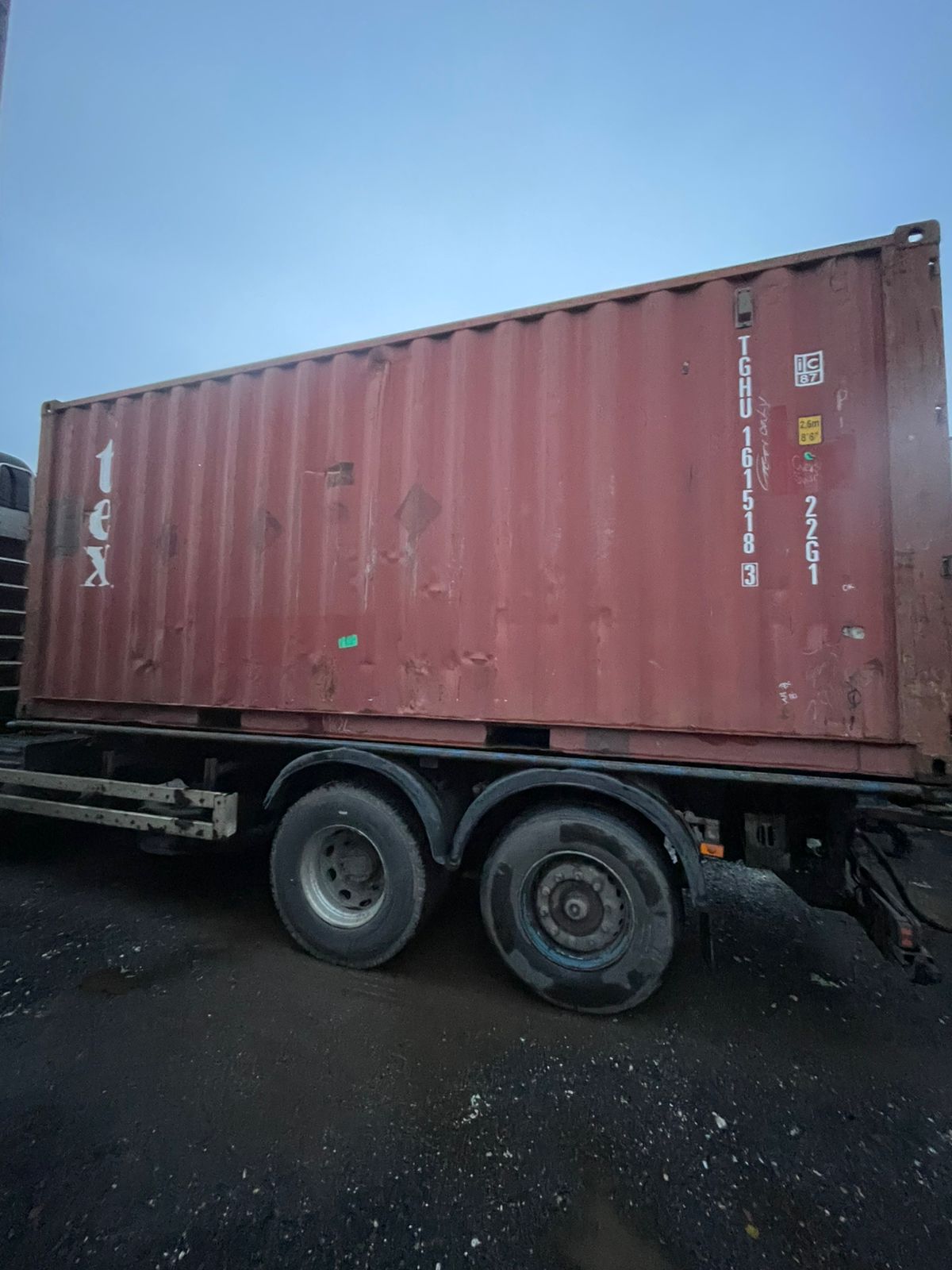 Морской контейнер TGHU1615183