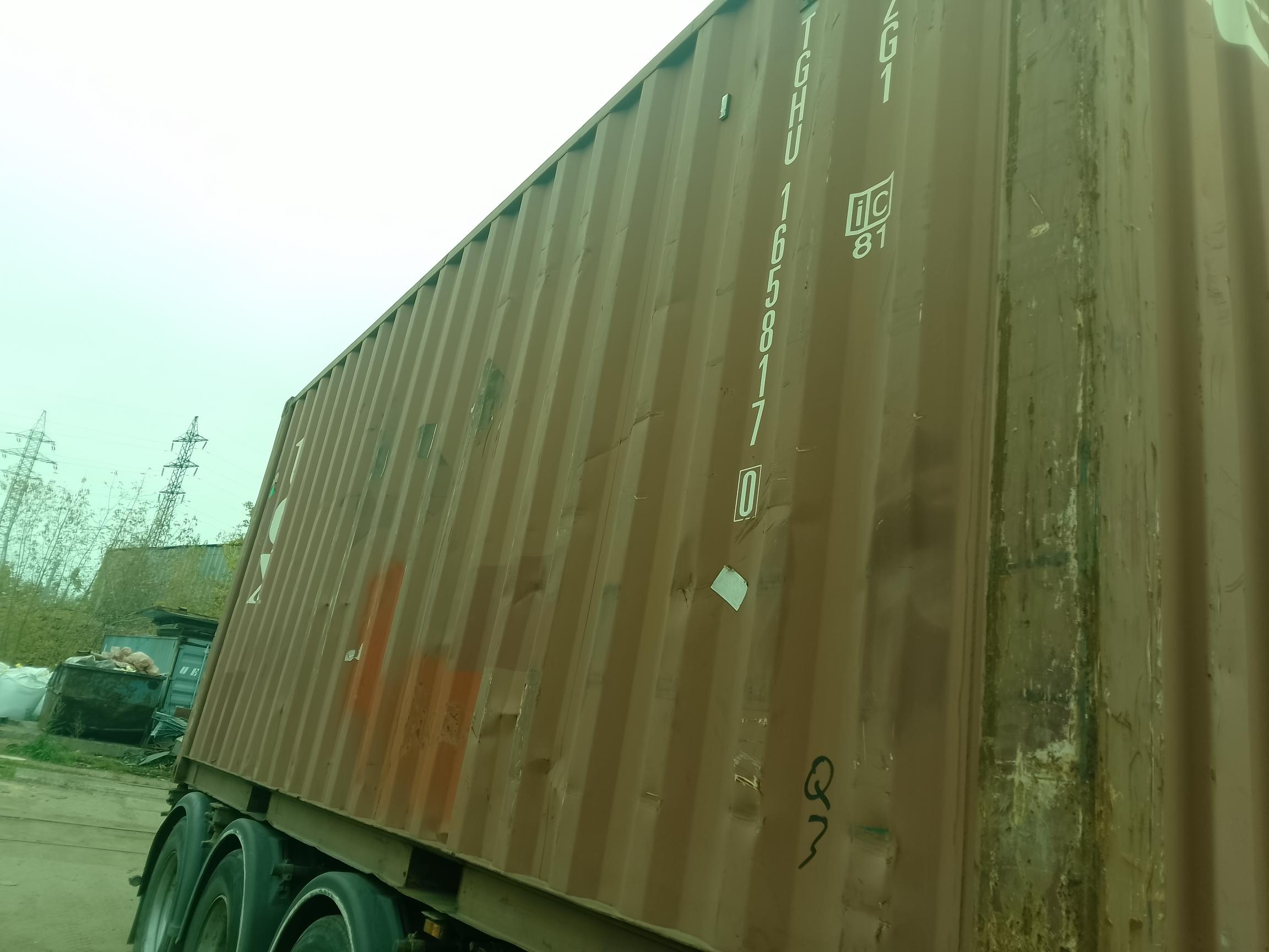 Морской контейнер TGHU1658170