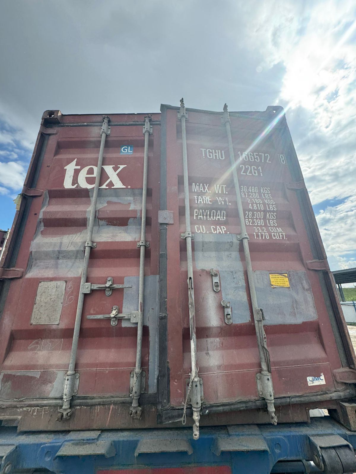 Морской контейнер TGHU1665728