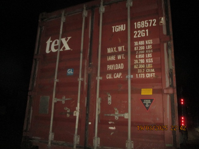 Морской контейнер TGHU1685724