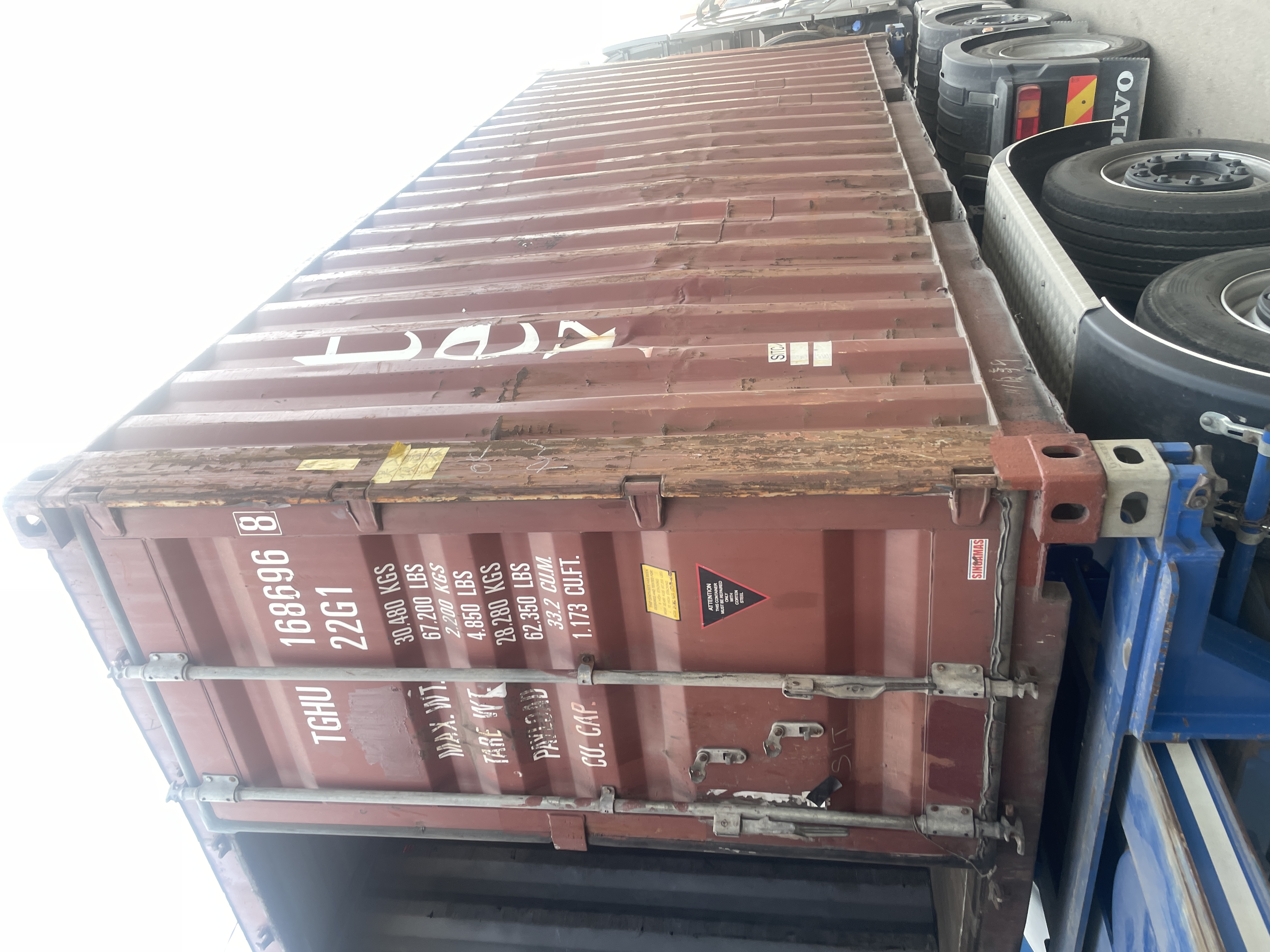 Морской контейнер TGHU1686968