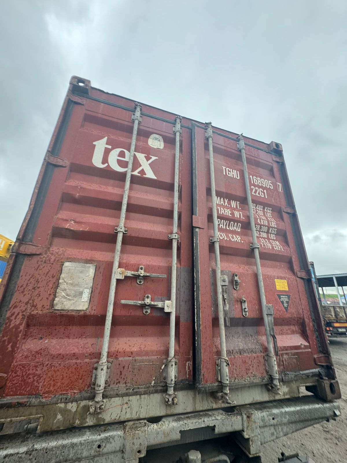 Морской контейнер TGHU1689057