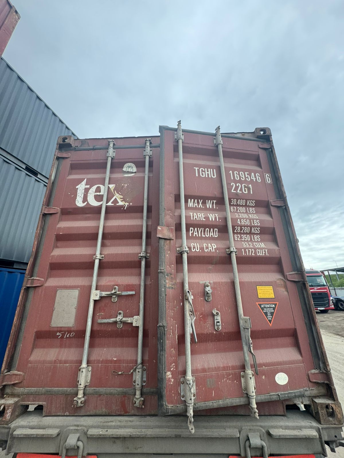 Морской контейнер TGHU1695466