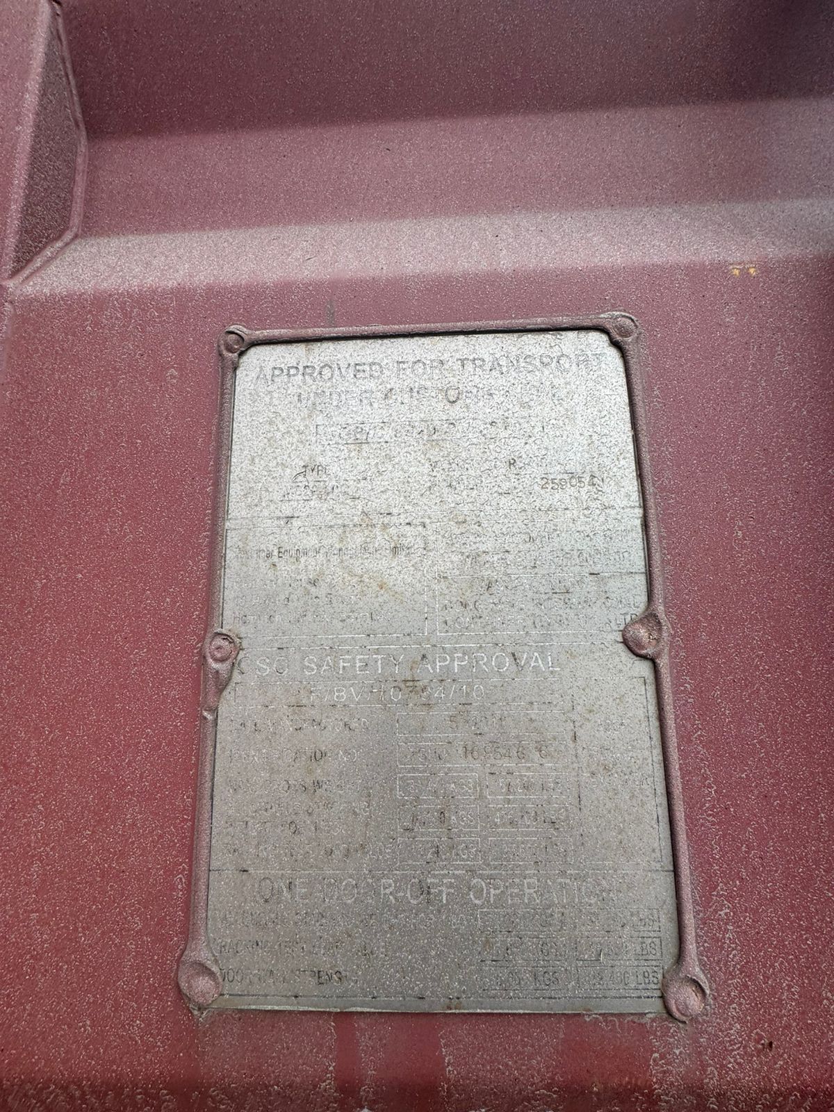 Морской контейнер TGHU1695466