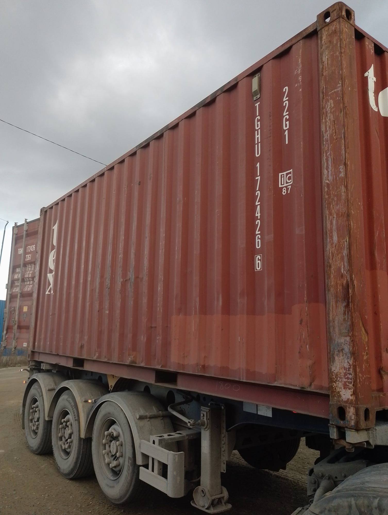 Морской контейнер TGHU1724266