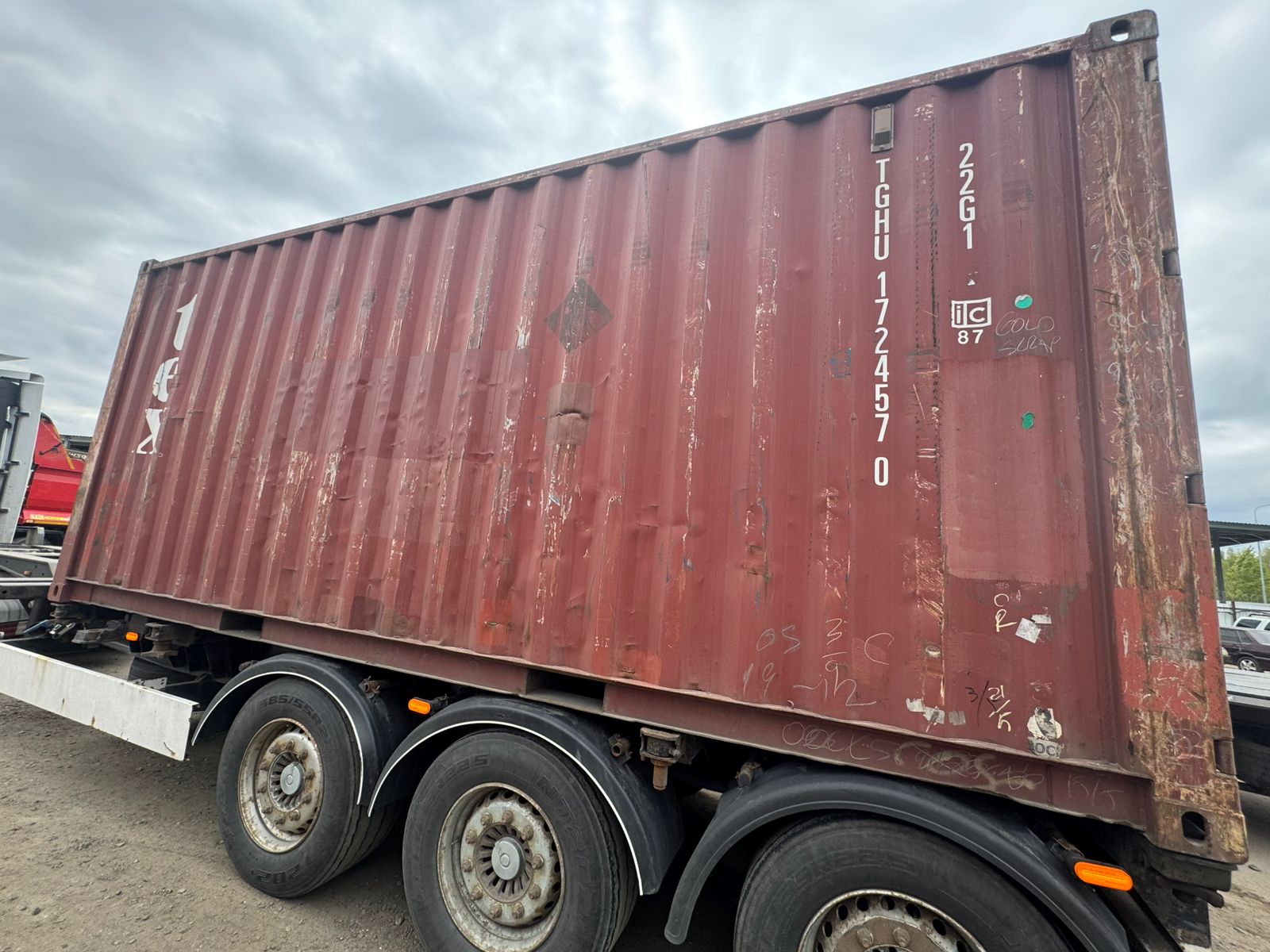 Морской контейнер TGHU1724570