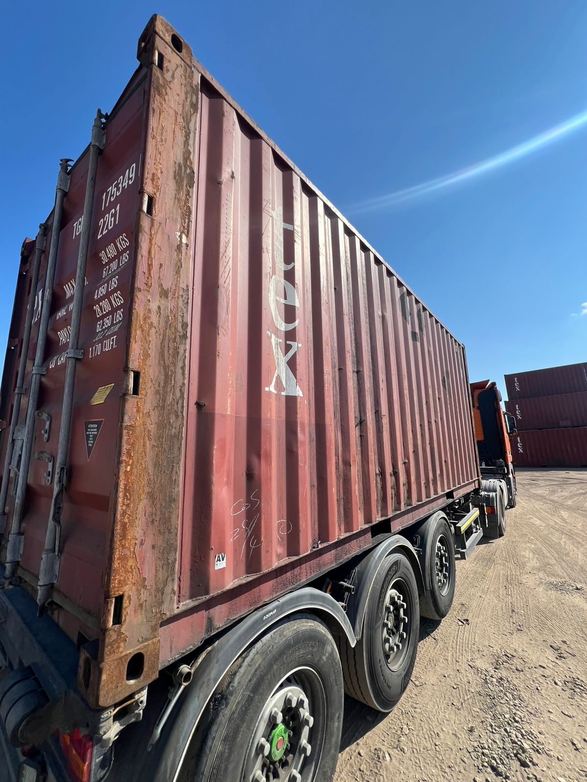 Морской контейнер TGHU1753496