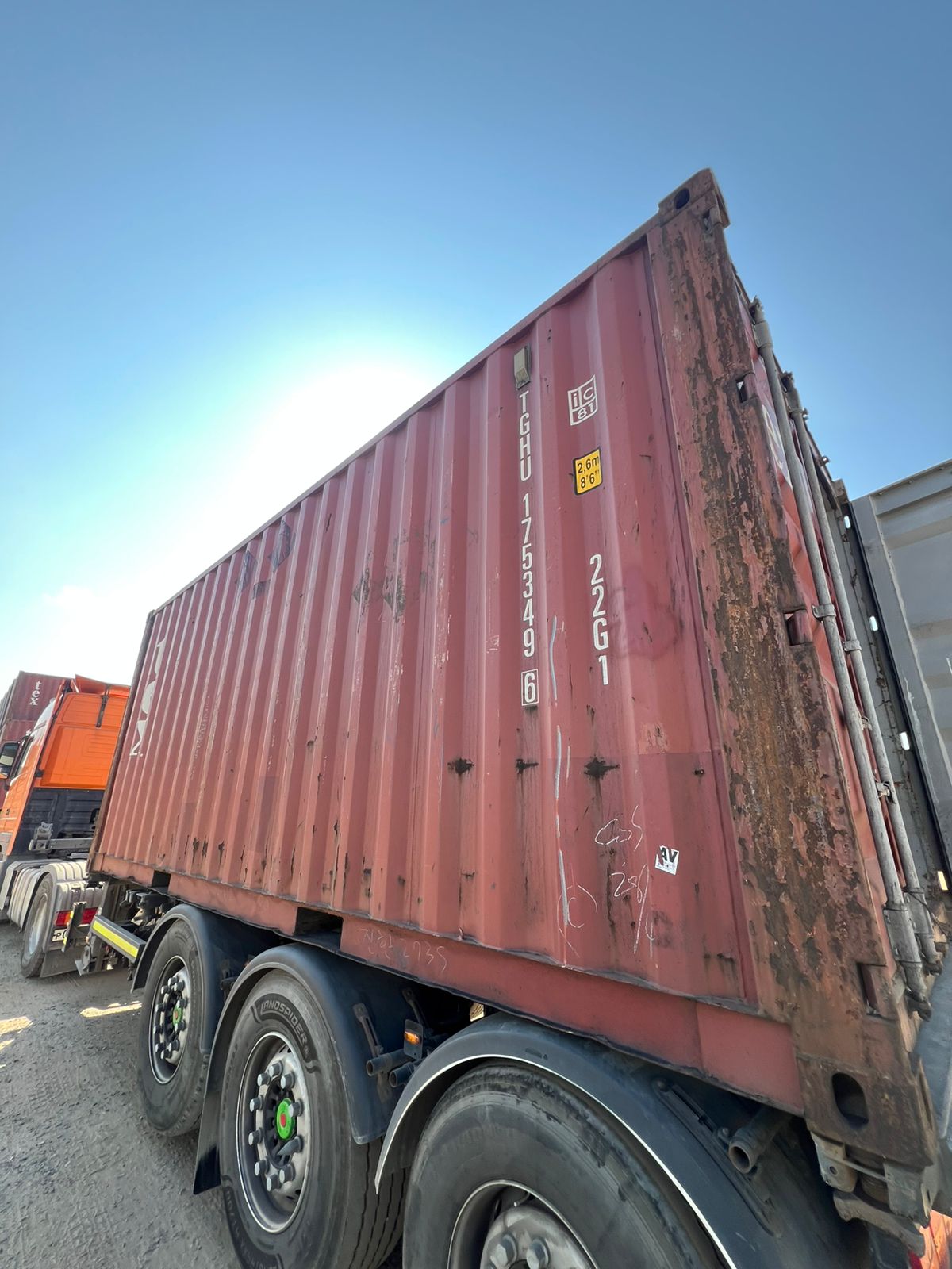 Морской контейнер TGHU1753496