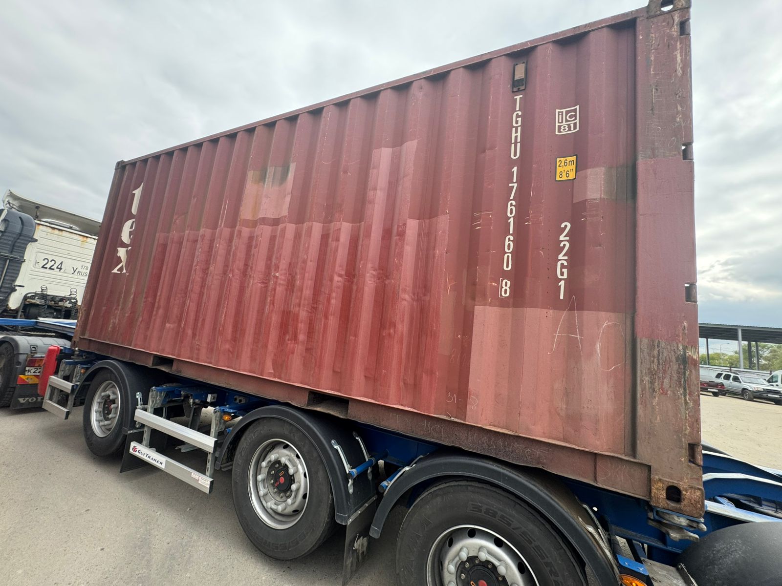 Морской контейнер TGHU1761608