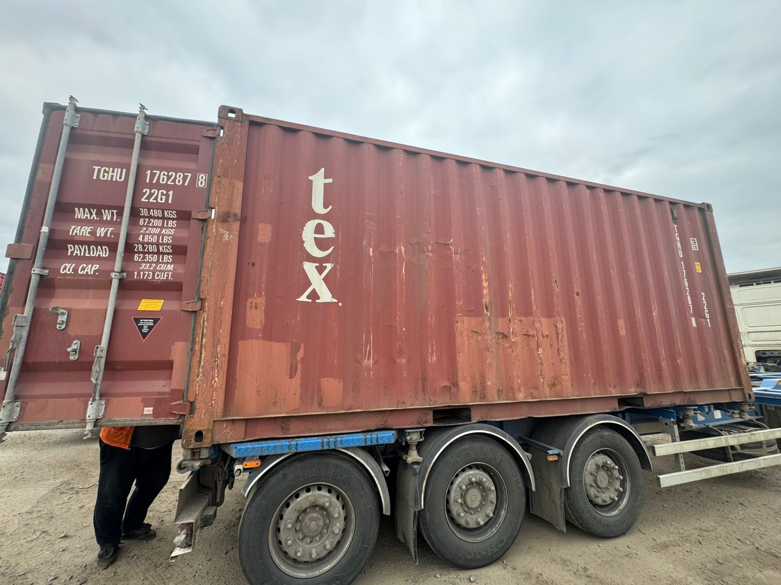 Морской контейнер TGHU1762878