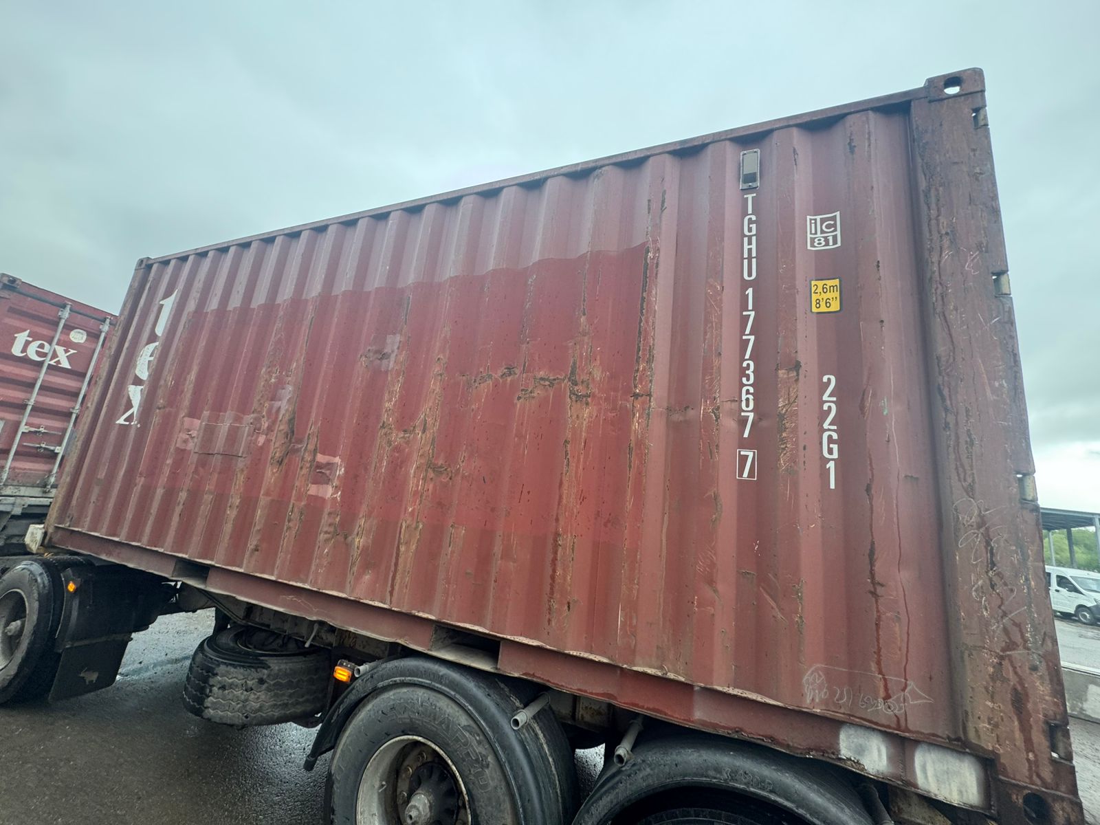 Морской контейнер TGHU1773677