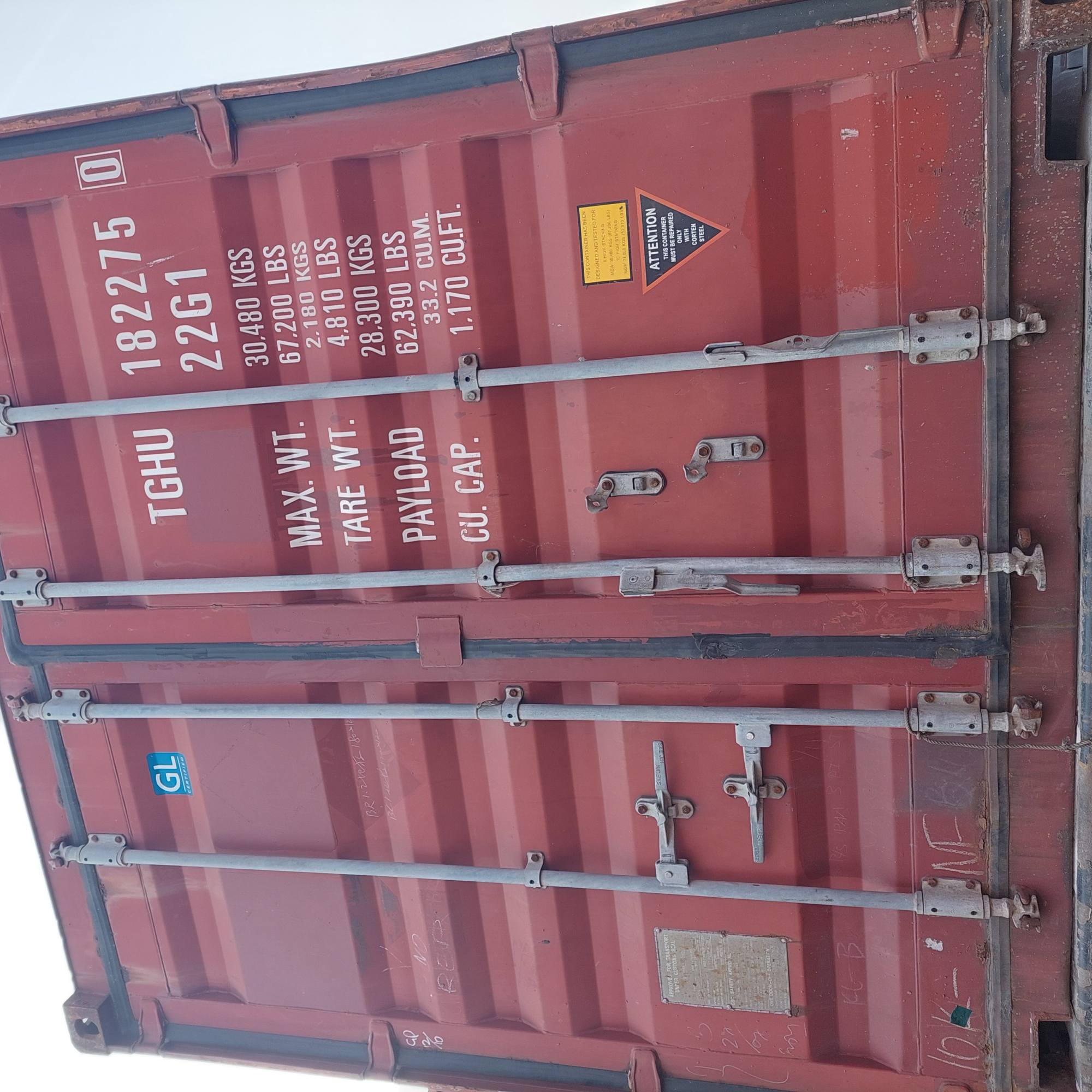 Морской контейнер TGHU1822750
