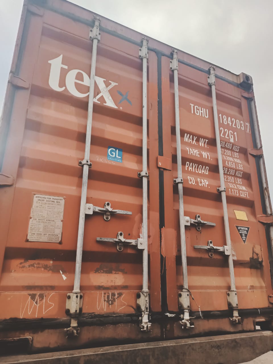 Морской контейнер TGHU1842037