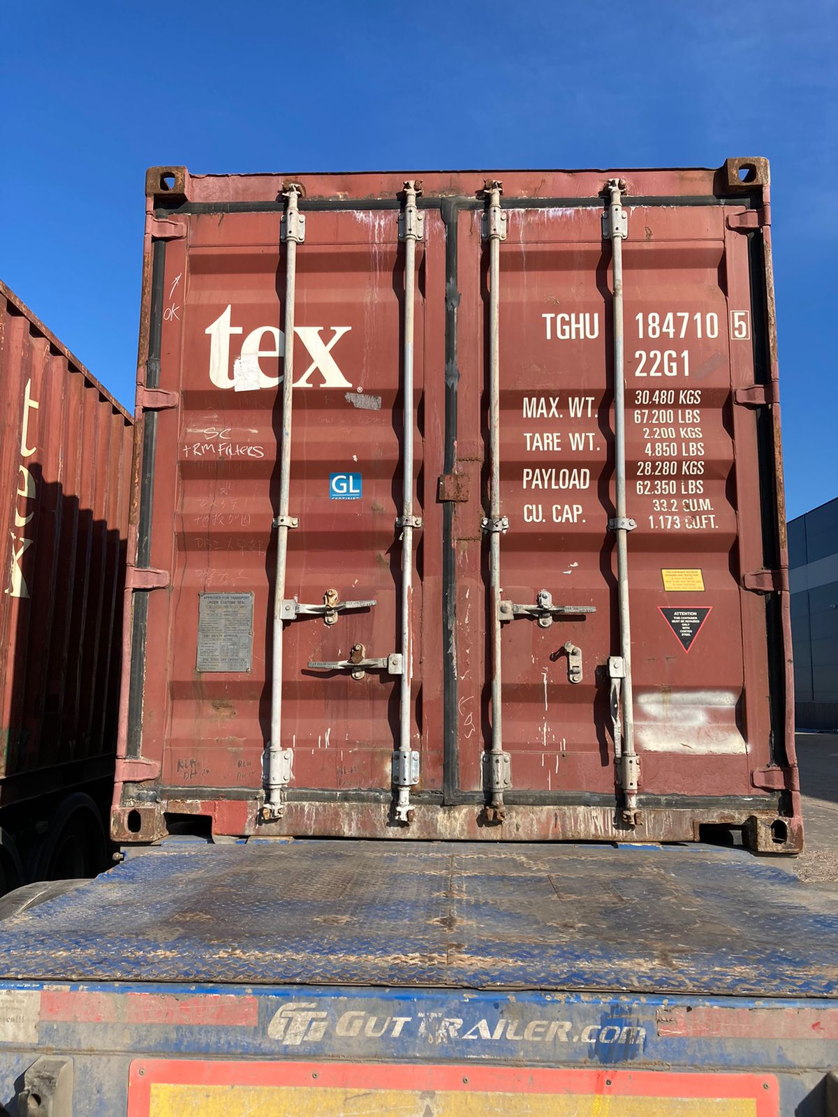 Морской контейнер TGHU1847105