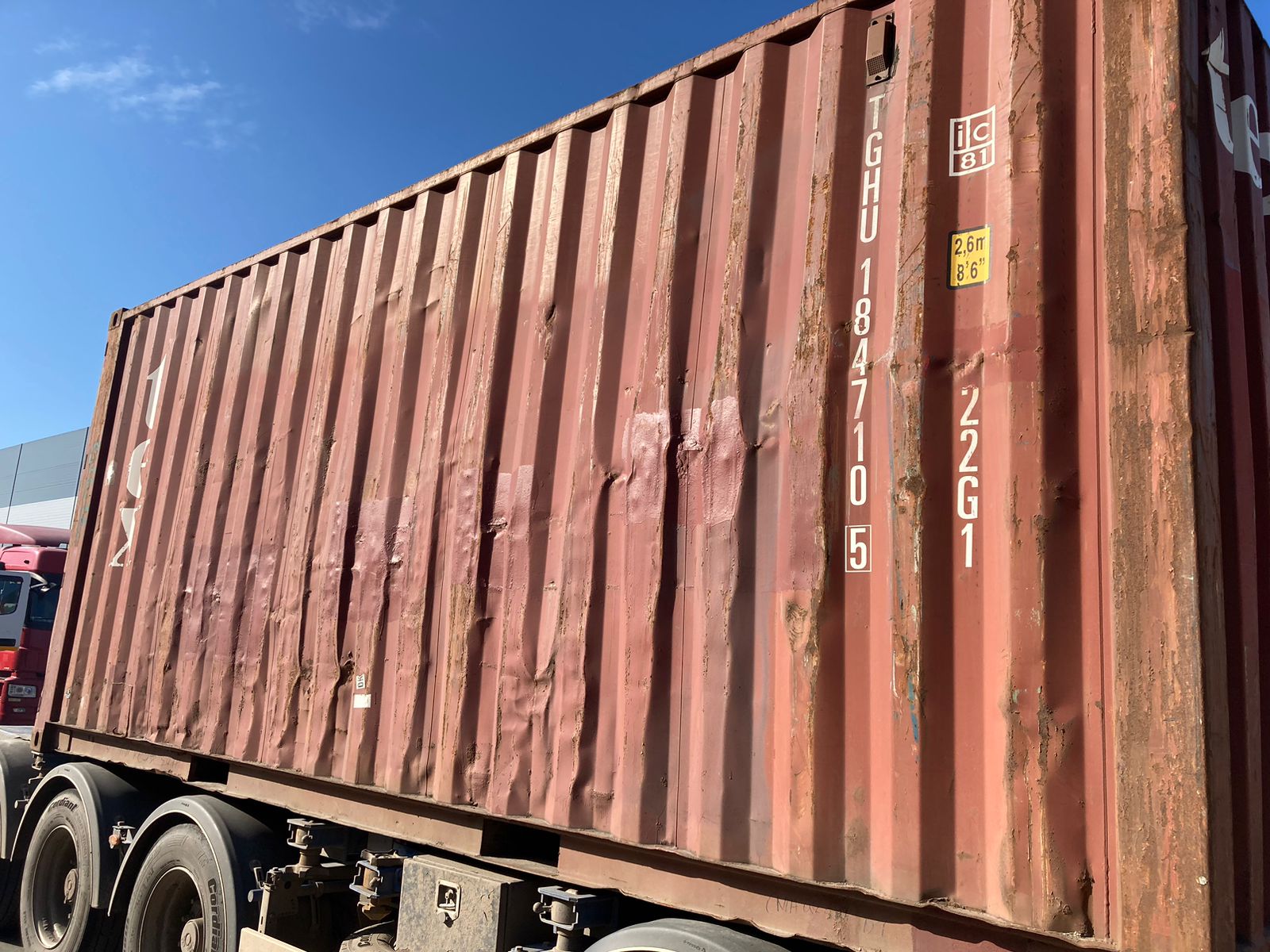 Морской контейнер TGHU1847105