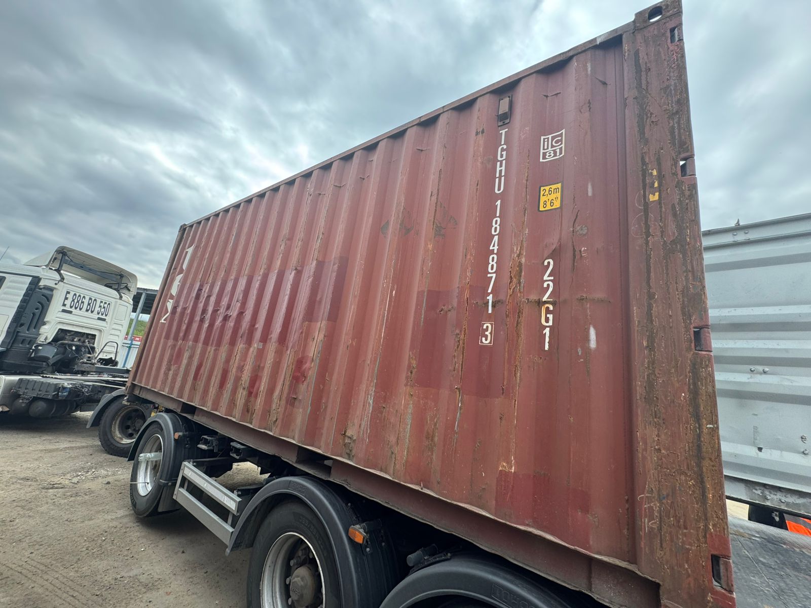 Морской контейнер TGHU1848713