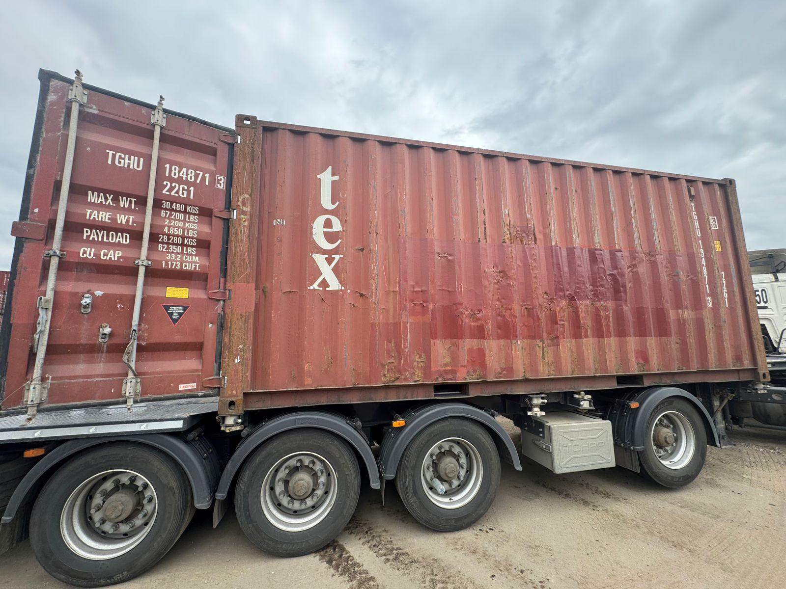 Морской контейнер TGHU1848713