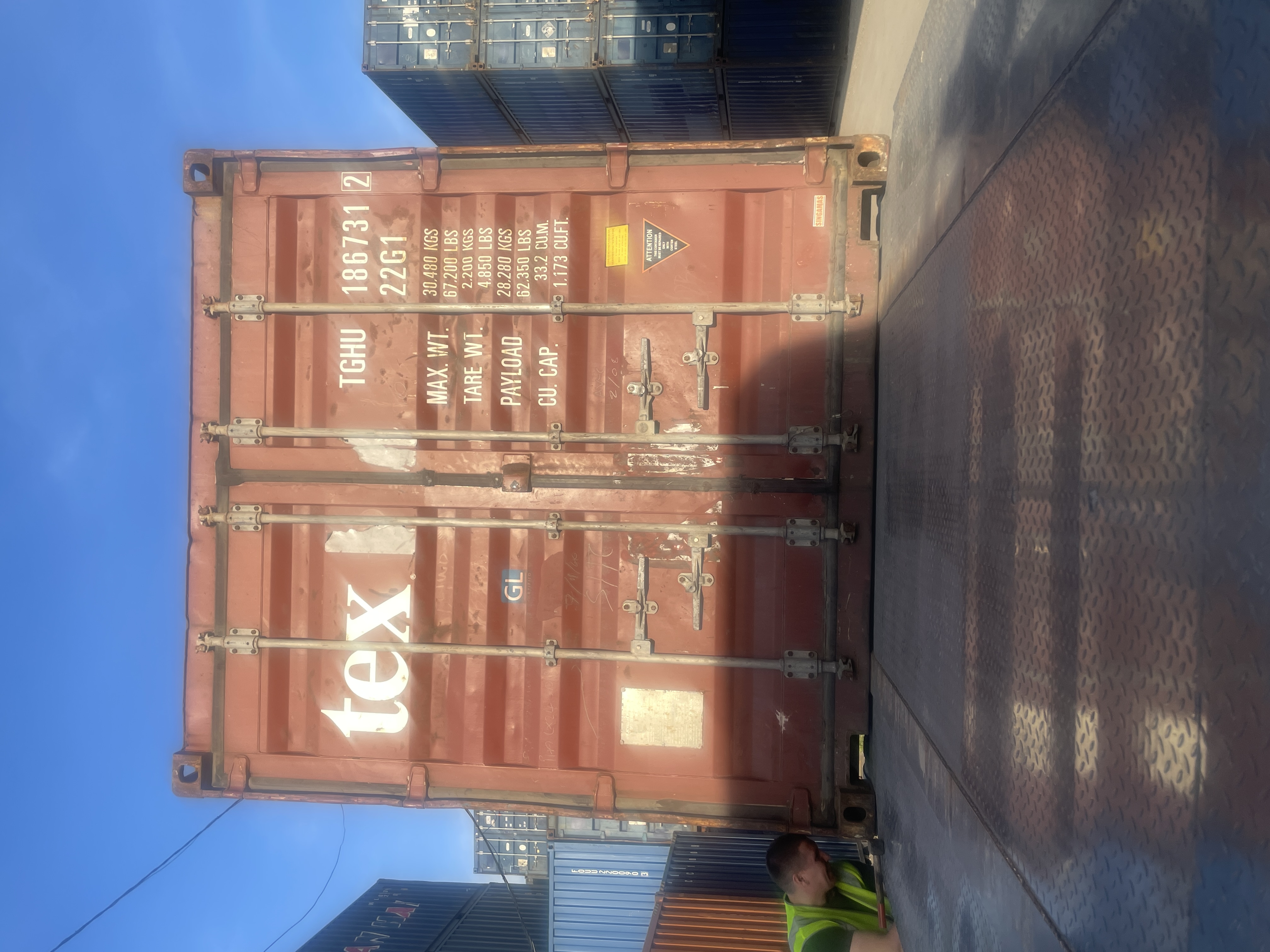Морской контейнер TGHU1867312