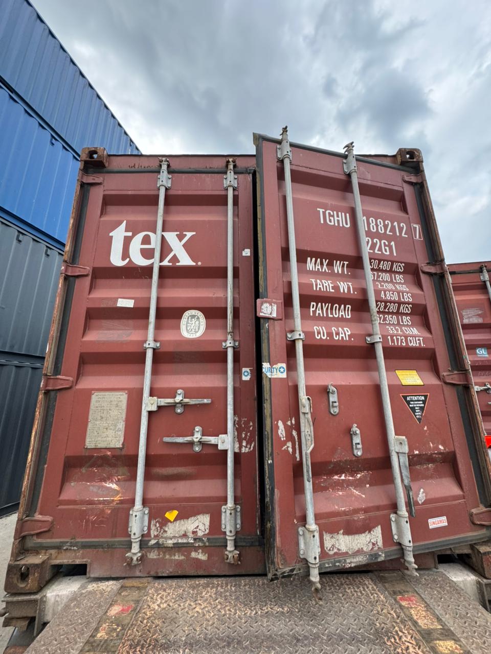 Морской контейнер TGHU1882127