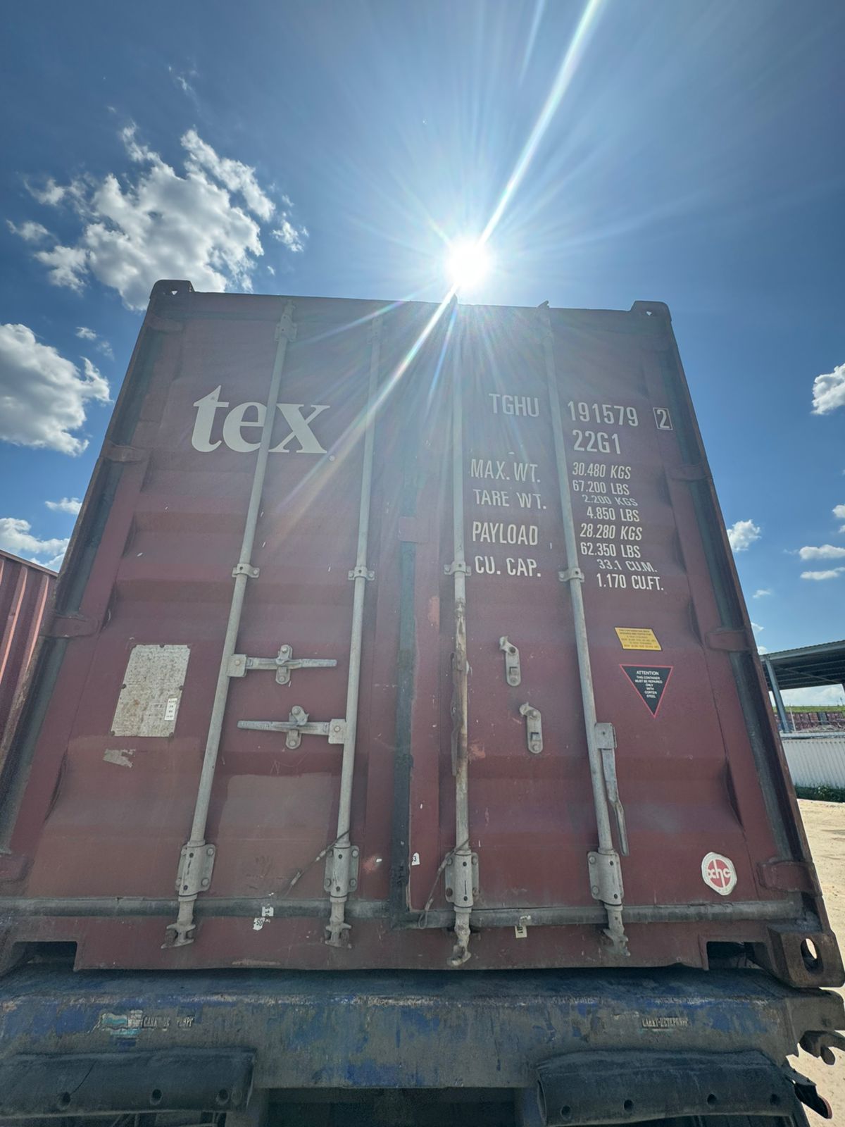 Морской контейнер TGHU1915792