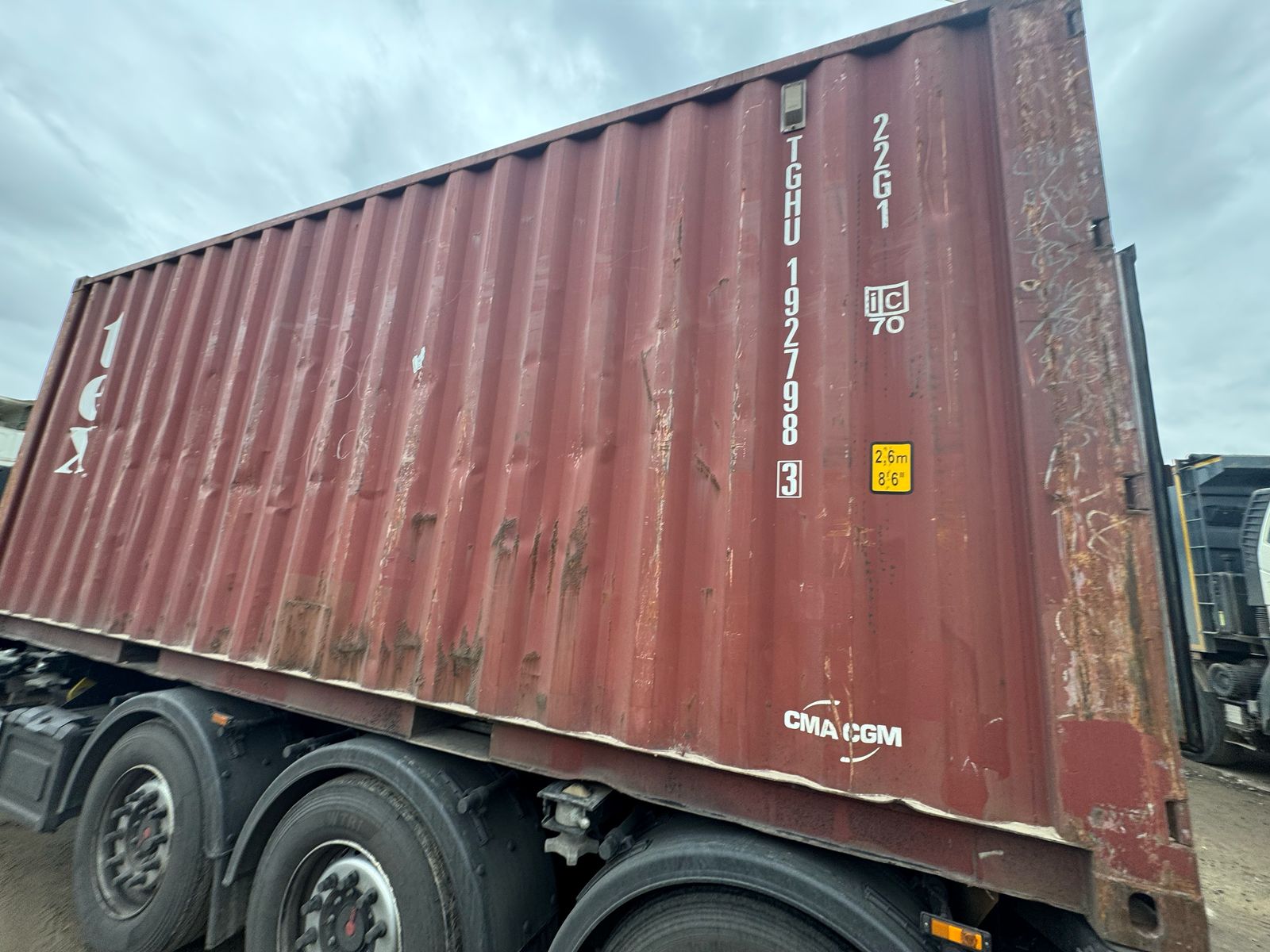 Морской контейнер TGHU1927983