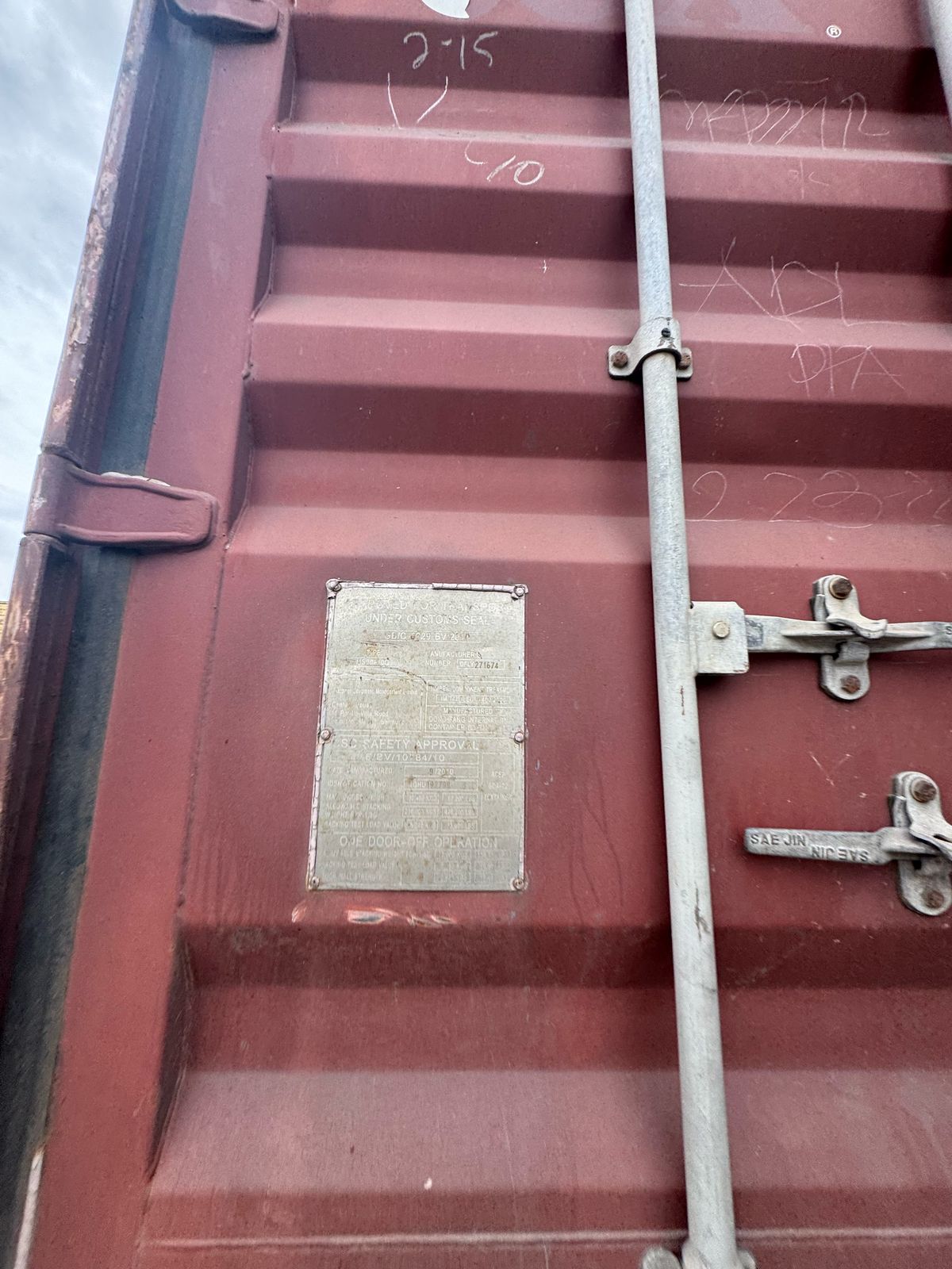 Морской контейнер TGHU1927983