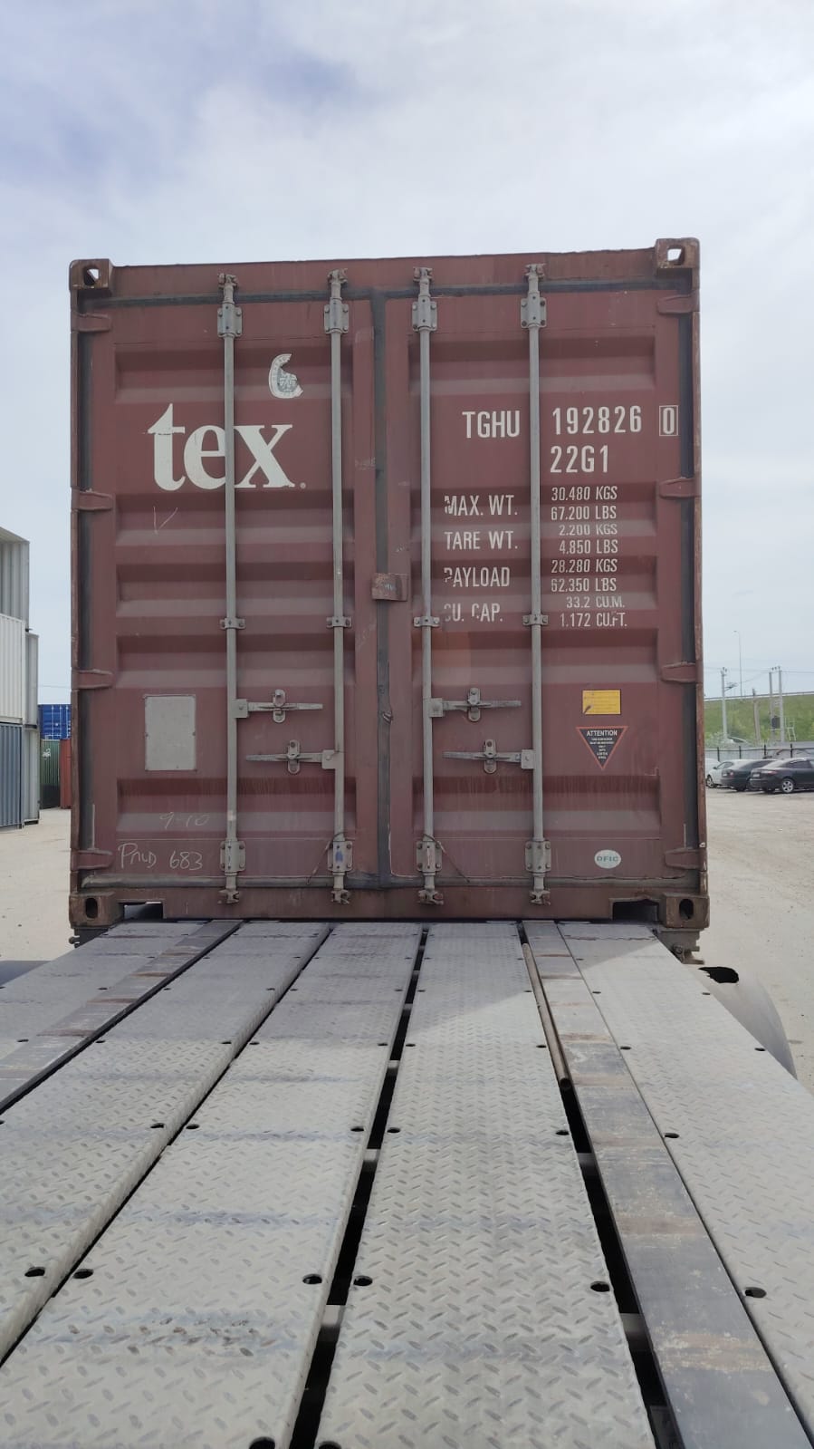 Морской контейнер TGHU1928260