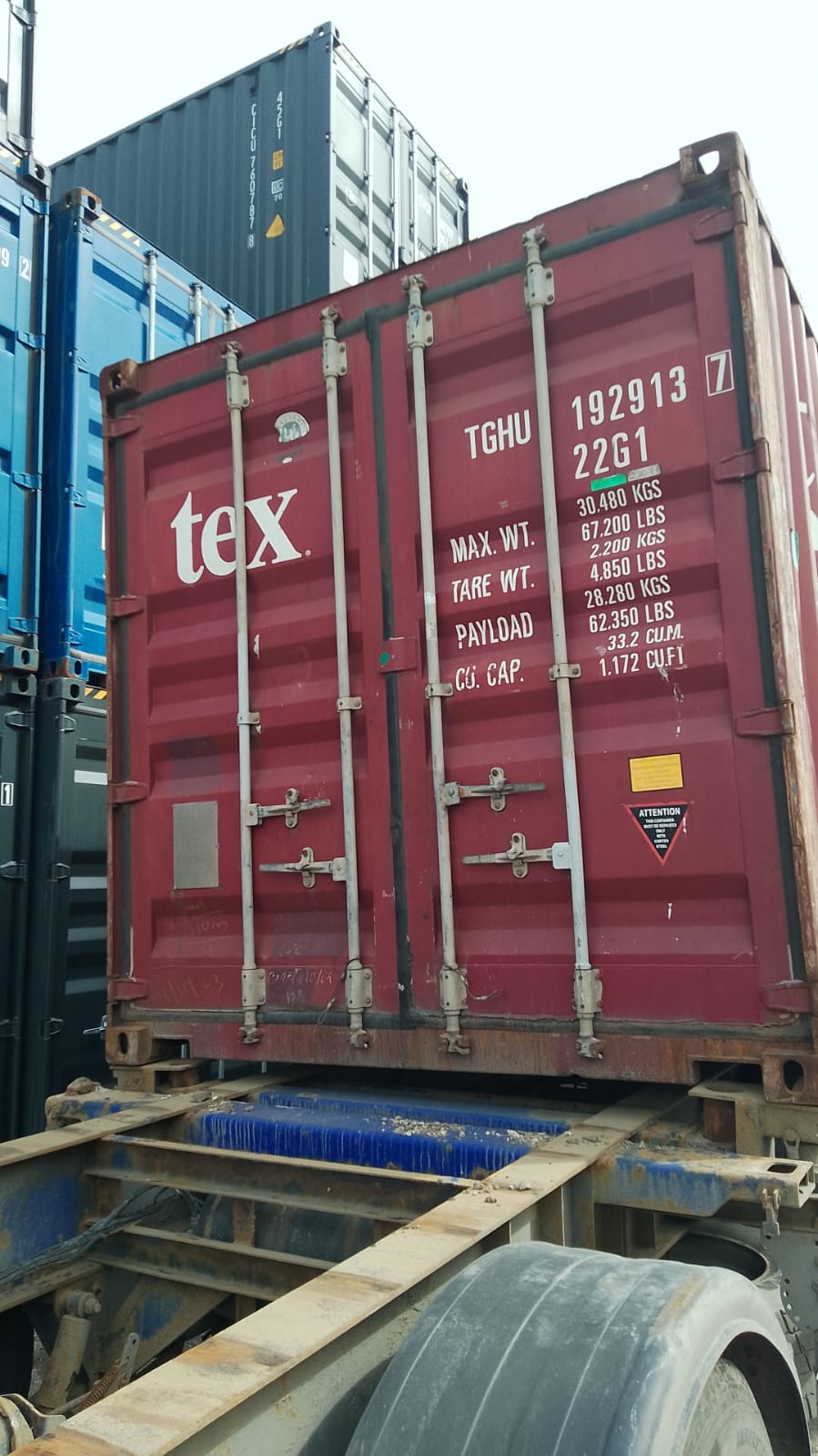 Морской контейнер TGHU1929137