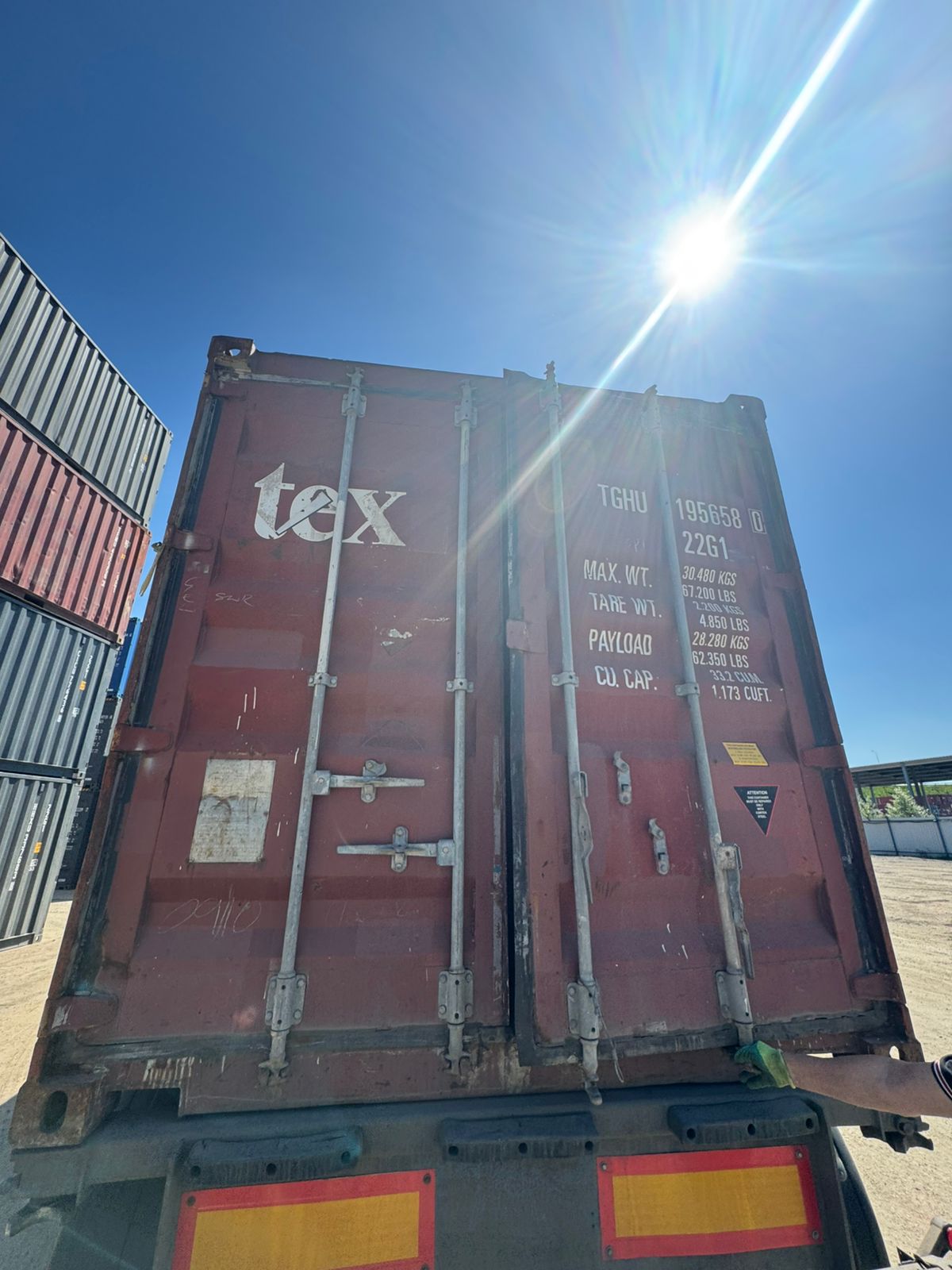 Морской контейнер TGHU1956580