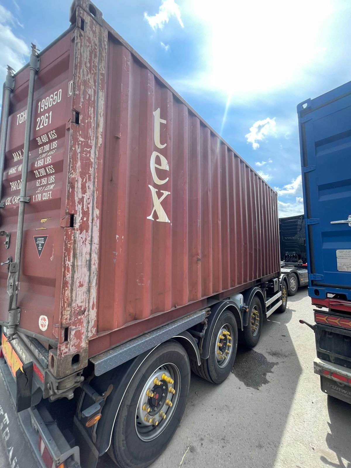 Морской контейнер TGHU1996500