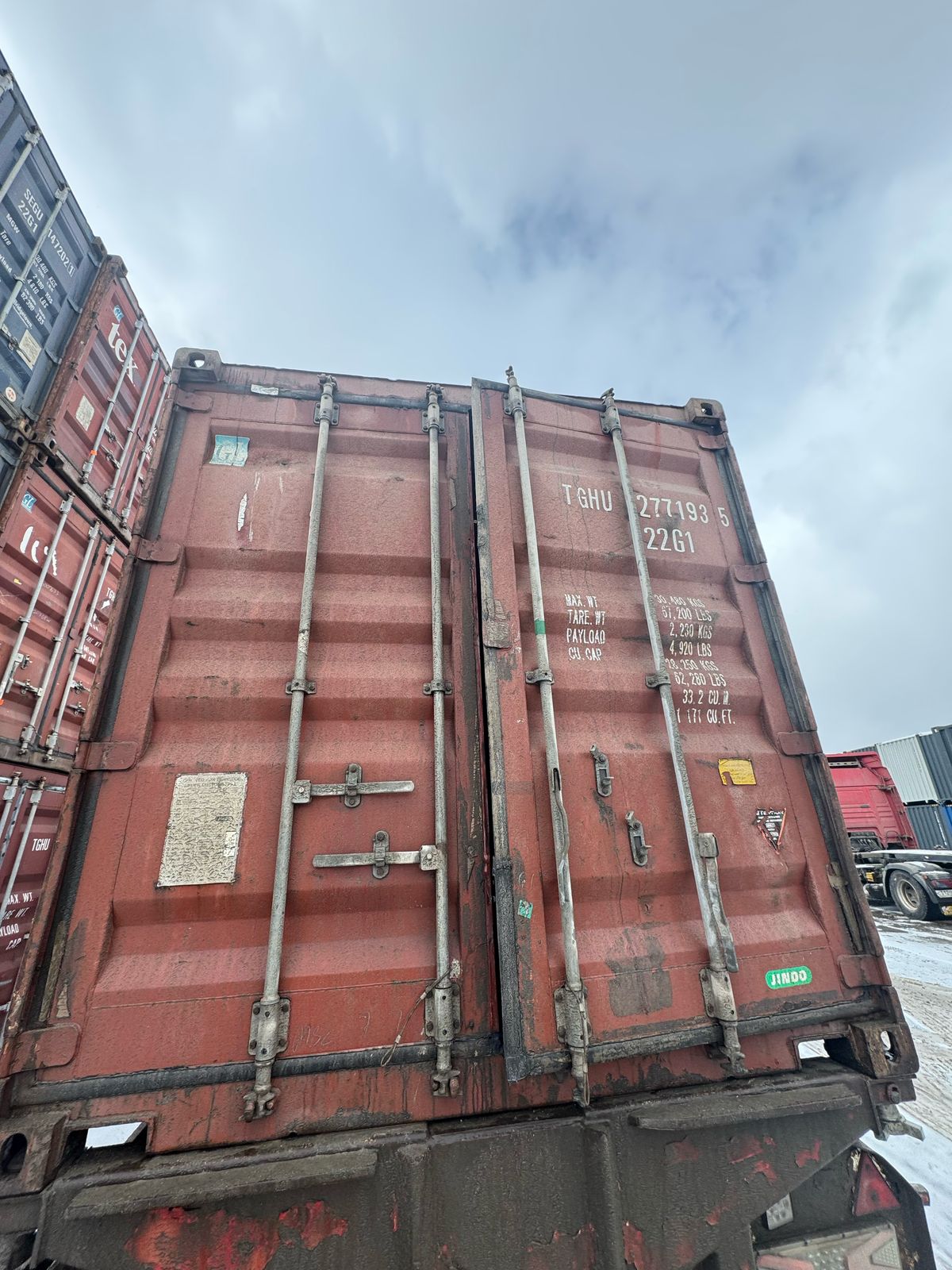 Морской контейнер TGHU2771935