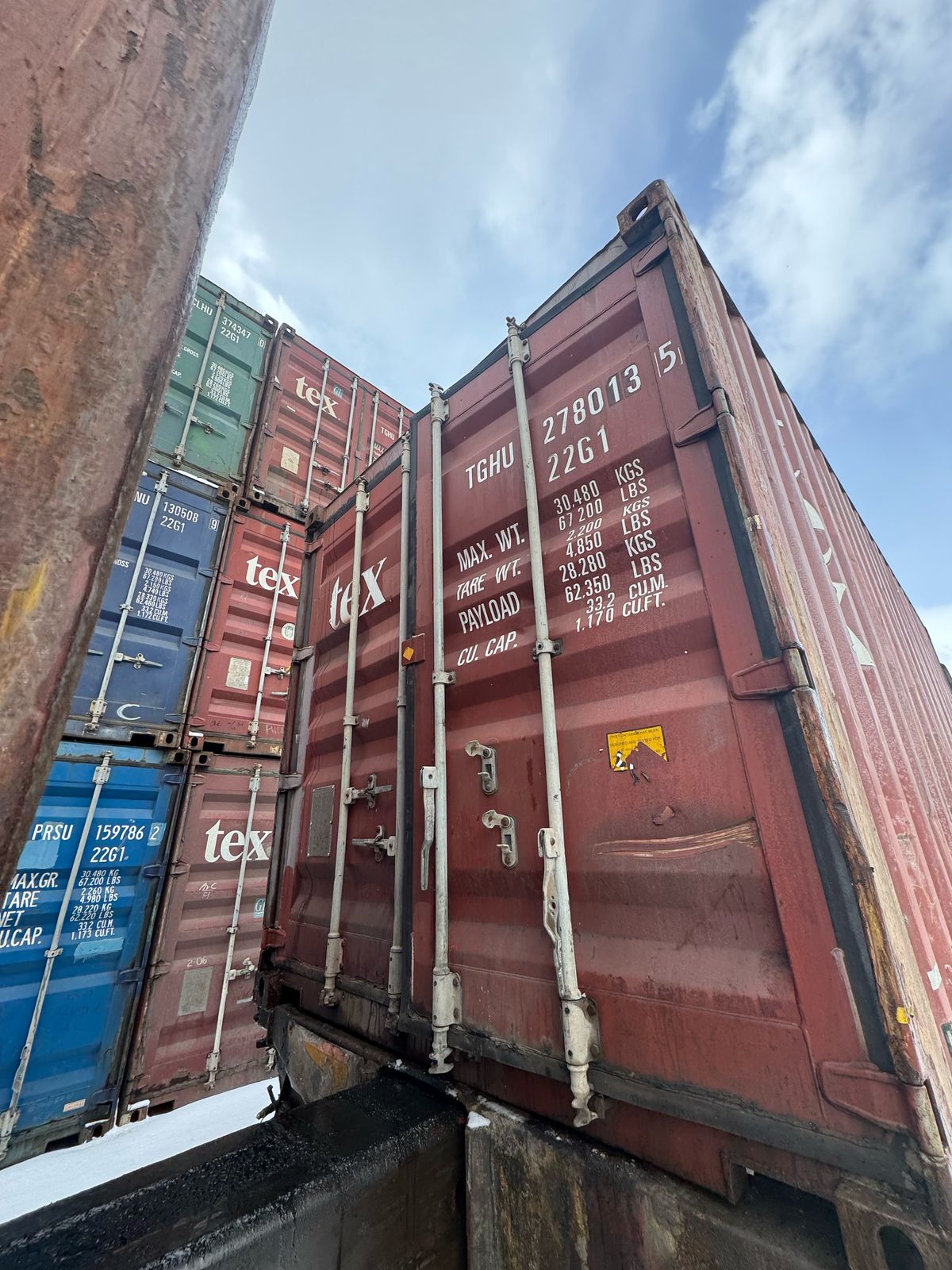 Морской контейнер TGHU2780135