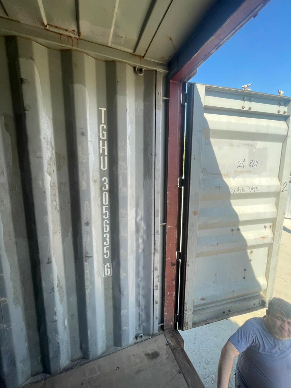 Морской контейнер TGHU3056356
